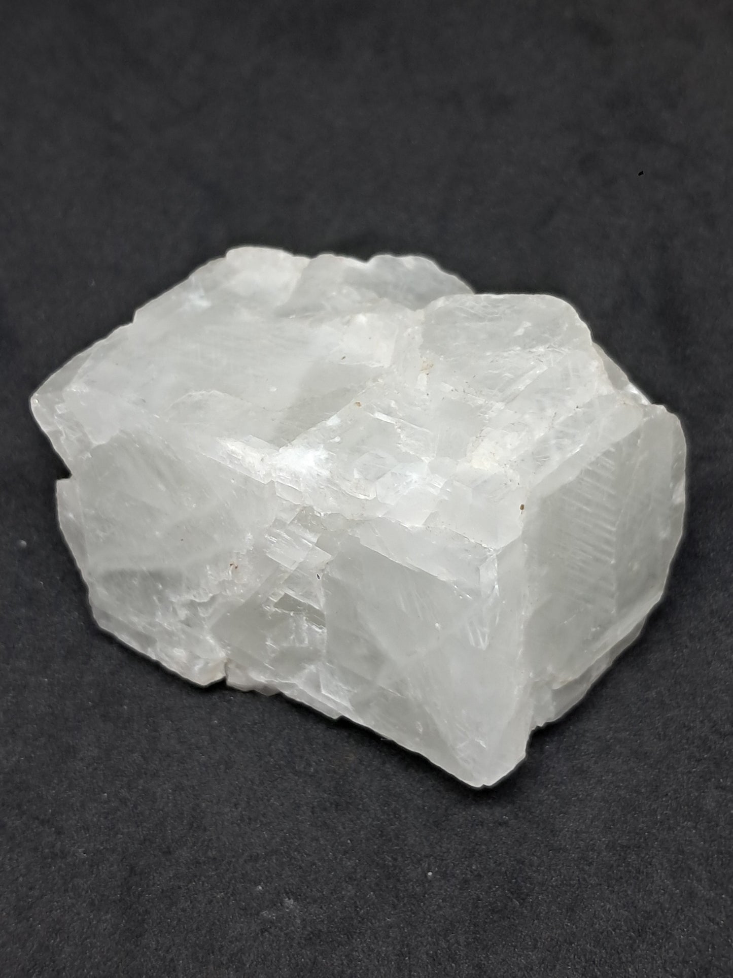 White Calcite (Sri Lanka) Rough Stone | Natural Crystal | Mineral Specimen #CA11