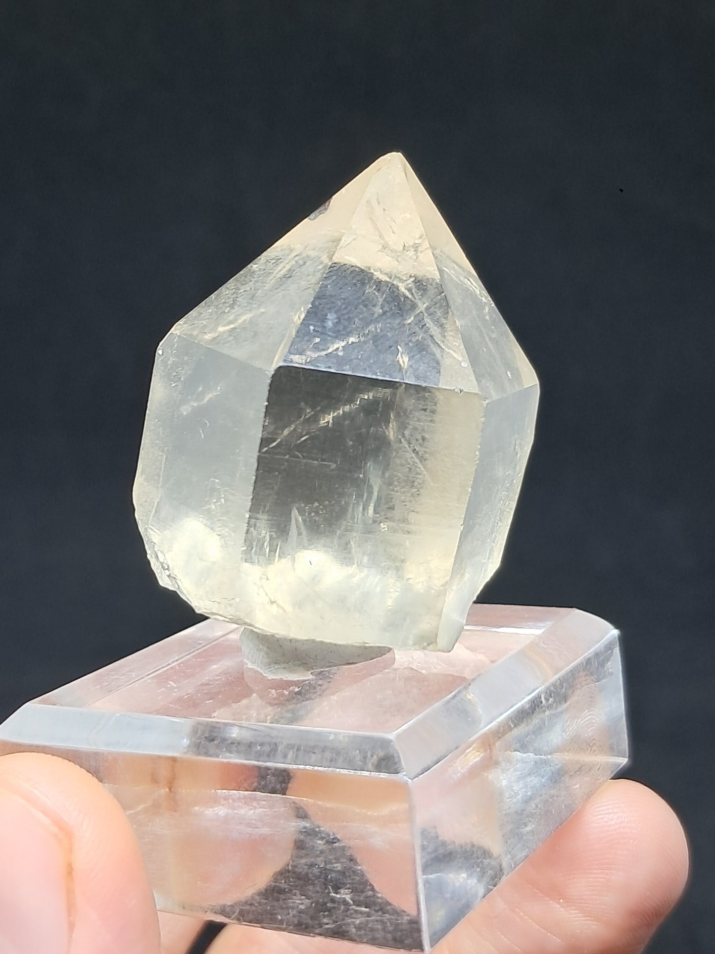 Natural Citrine "Kundalini" (Democratic Republic of Congo) Crystal Point | Mineral Specimen #CTN20
