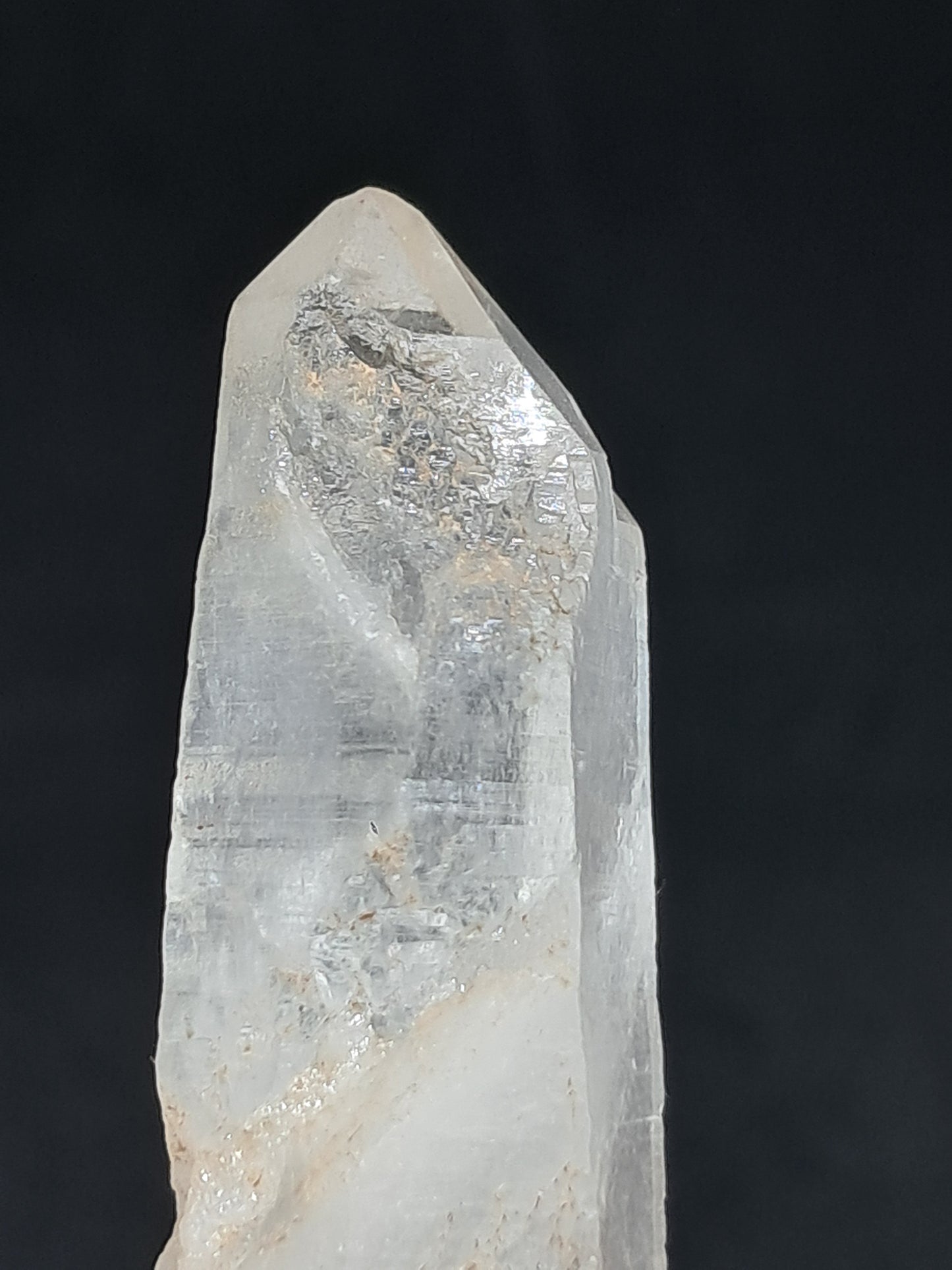 Himalayan Quartz Self-healed Crystal Point | Natural Crystal | Rough Stone | Mineral Specimen #CH46