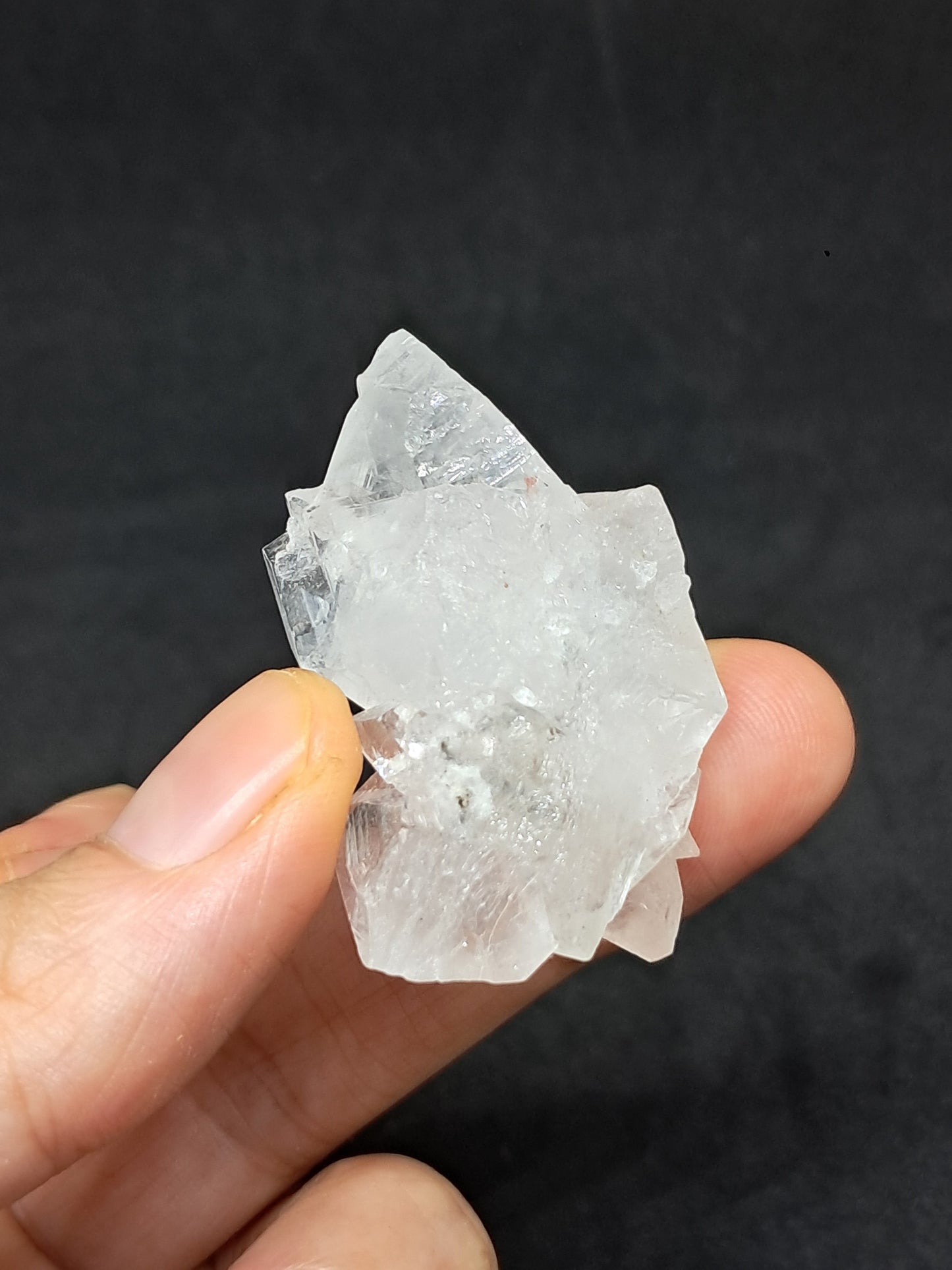 Clear Apophyllite Cluster (Ajanta) Natural Crystal | Mineral Specimen #AP49