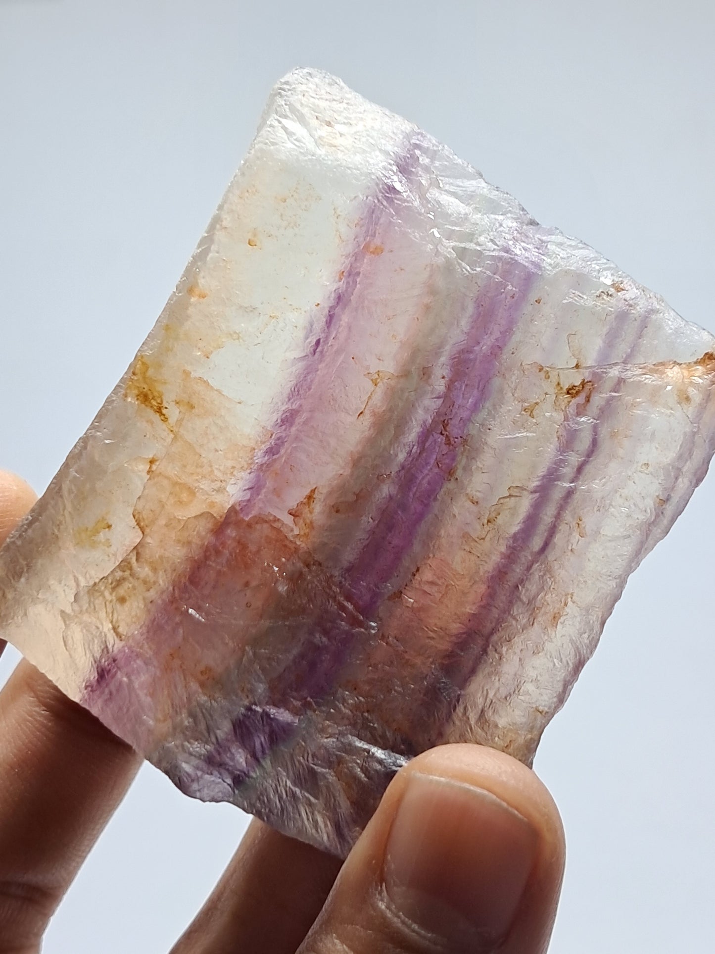 Rough Rainbow Fluorite | Natural Crystal | Raw Stone | Mineral Specimen #RF1