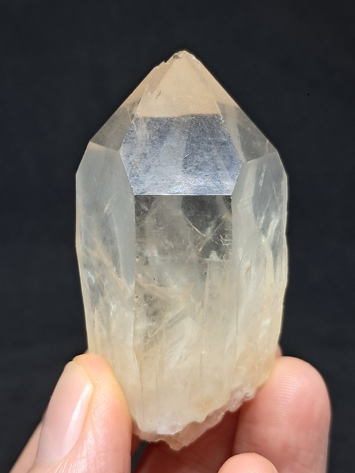 Natural Citrine "Kundalini" (Democratic Republic of Congo) Crystal Point | Mineral Specimen #CTN18