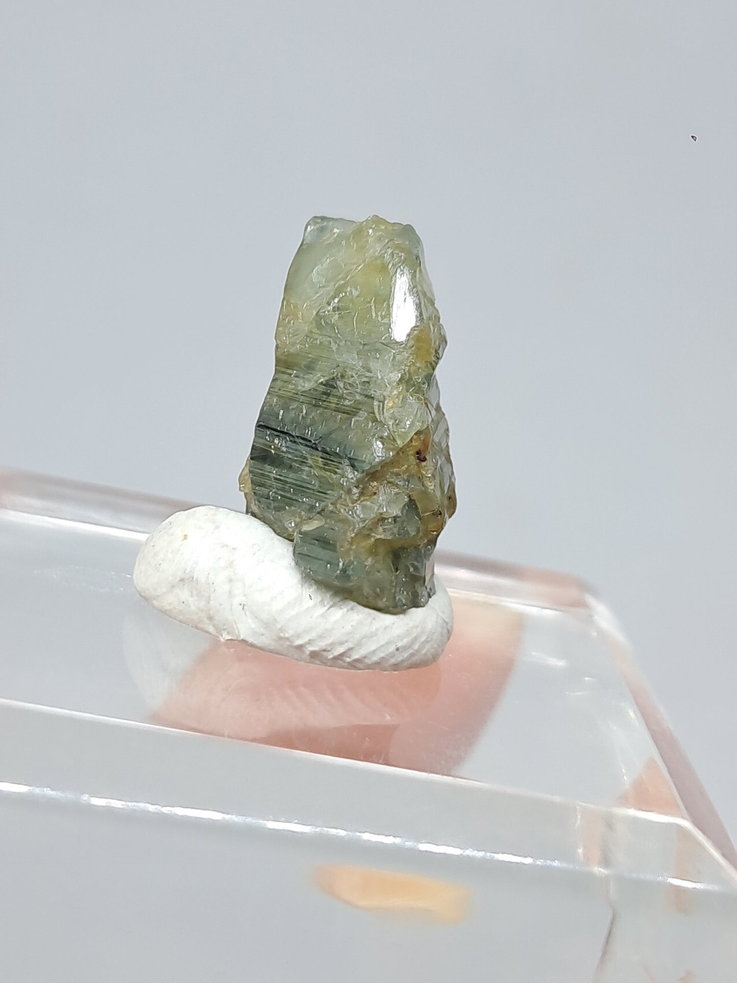 Natural Greenish-Blue *Teal* Sapphire Crystal (Karur) Rough Stone | Mineral Specimen #SP28