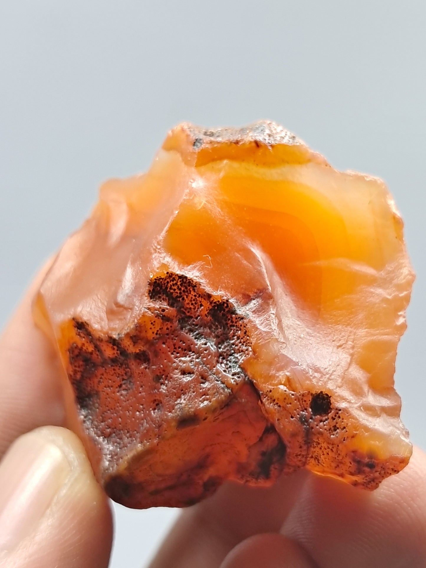 Rough Carnelian (Non-precious Natural Stone) #CRN10