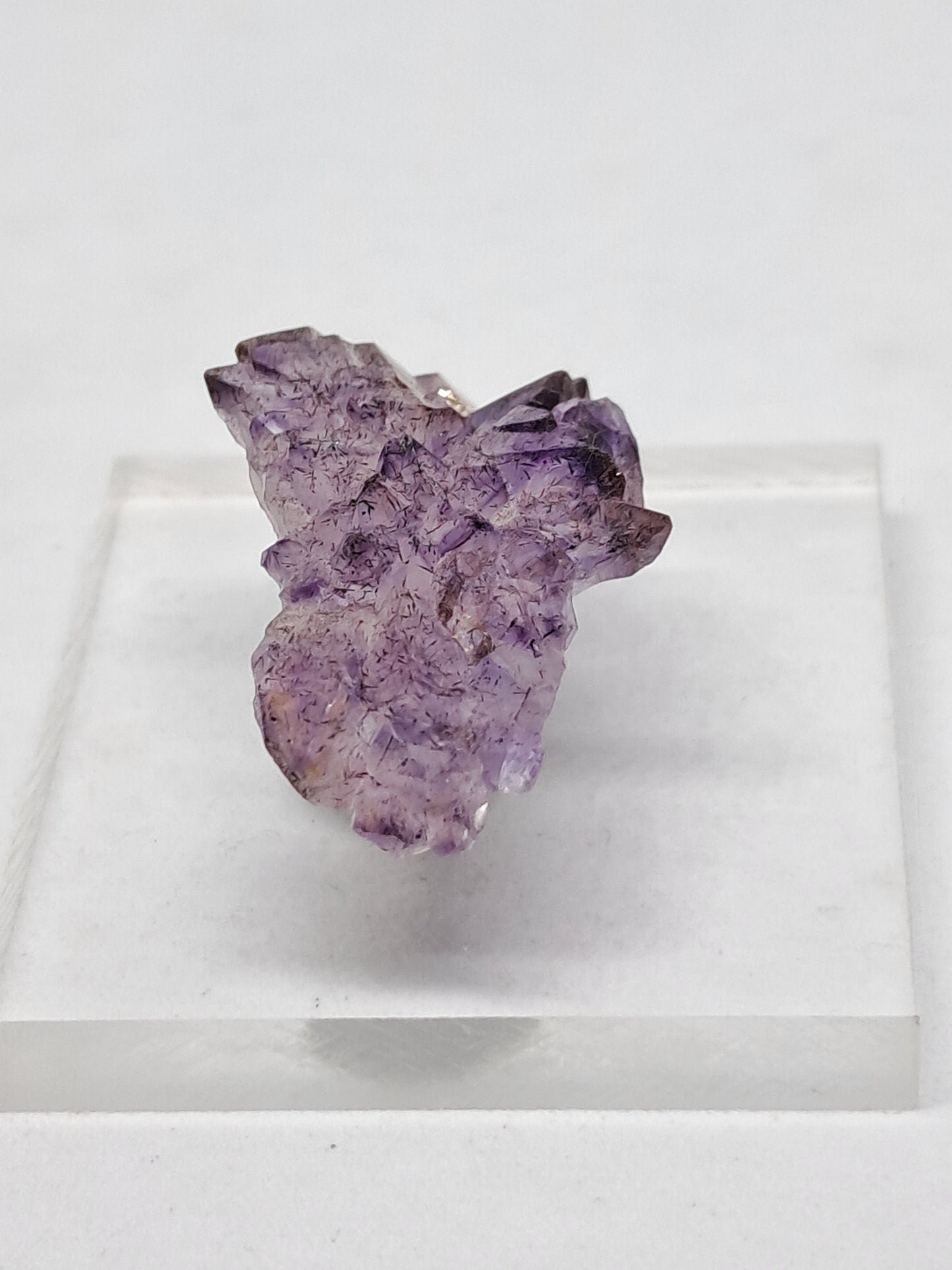 Amethyst Scepter Cluster w/ Goethite (Karur) Crystal Cluster | Natural Stone | Mineral Specimen #KA47