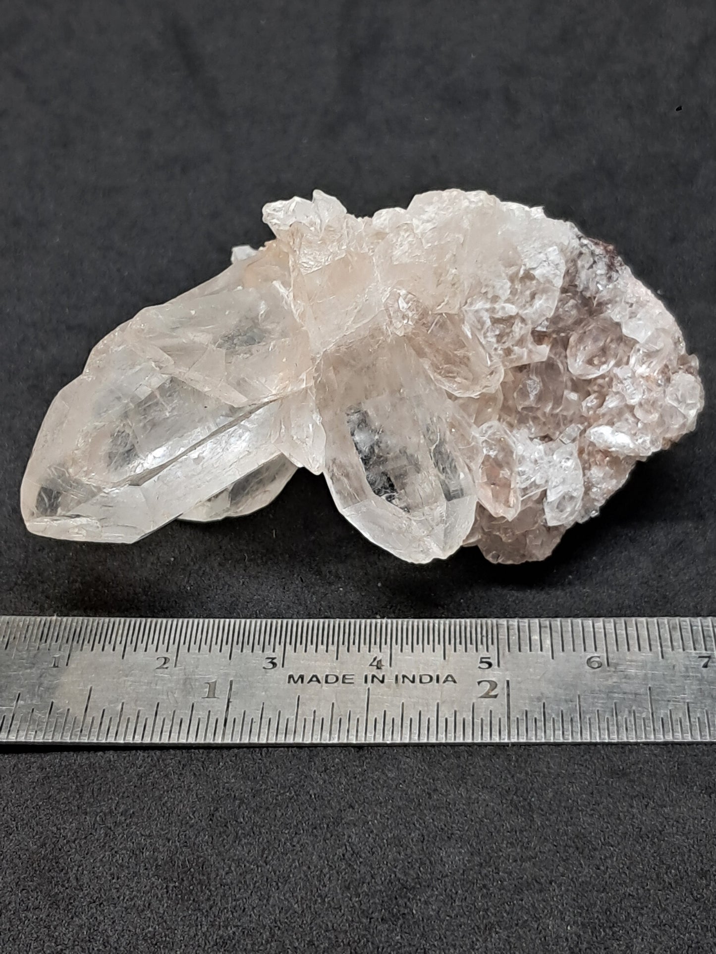 Himalayan Quartz Cluster (Himachal Pradesh) | Natural Crystal #CH42