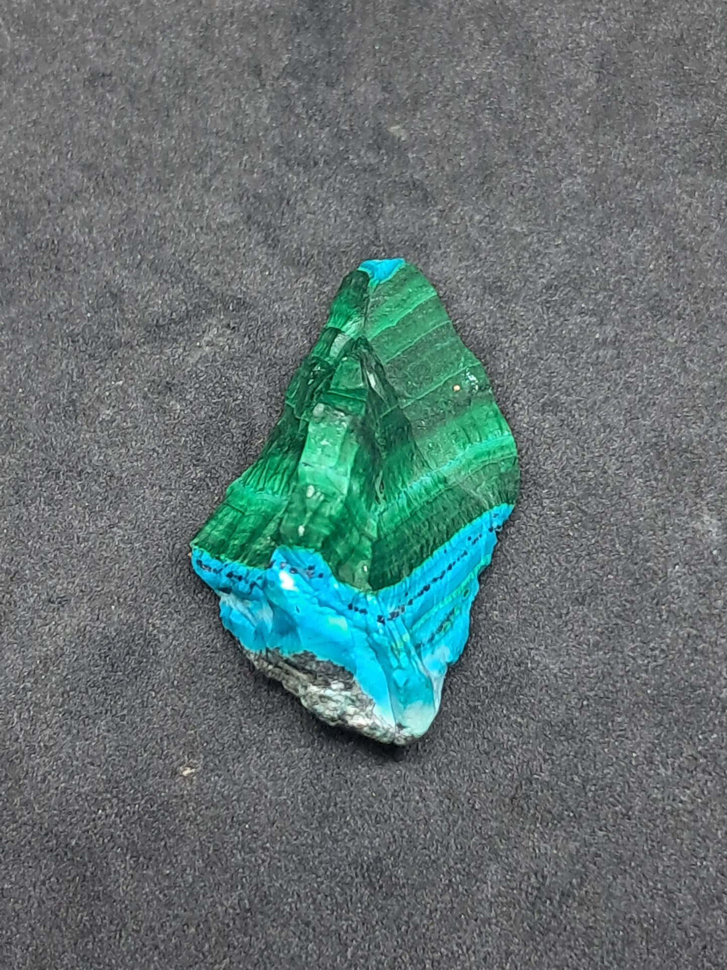 Chrysocolla Malachite (Democratic Republic of Congo) Raw Stone | Rough Crystal | Natural Mineral Specimen #CM8