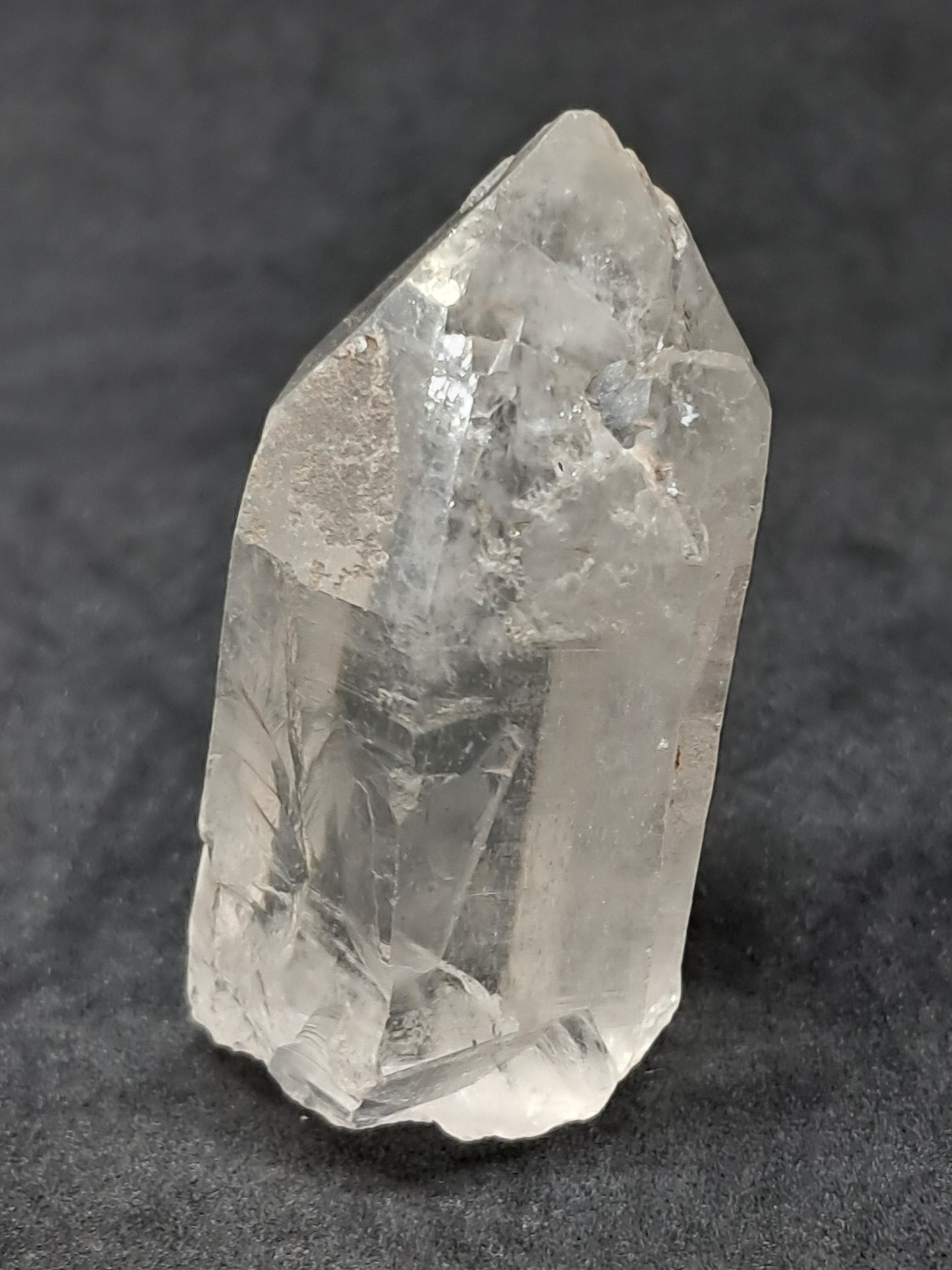 Himalayan Quartz Self-healed Crystal (Himachal Pradesh) | Mineral Specimen #CH39