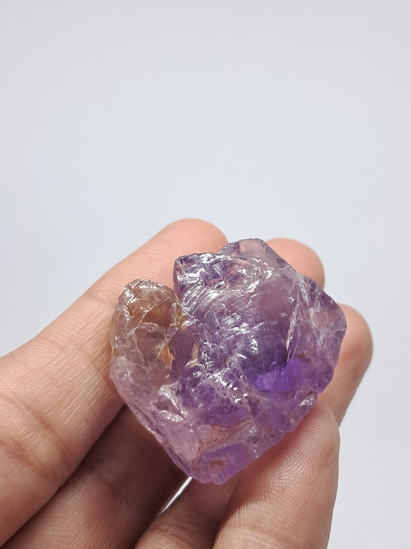 Rough Ametrine (Madagascar) Raw Natural Stone | Mineral Specimen #AMT2