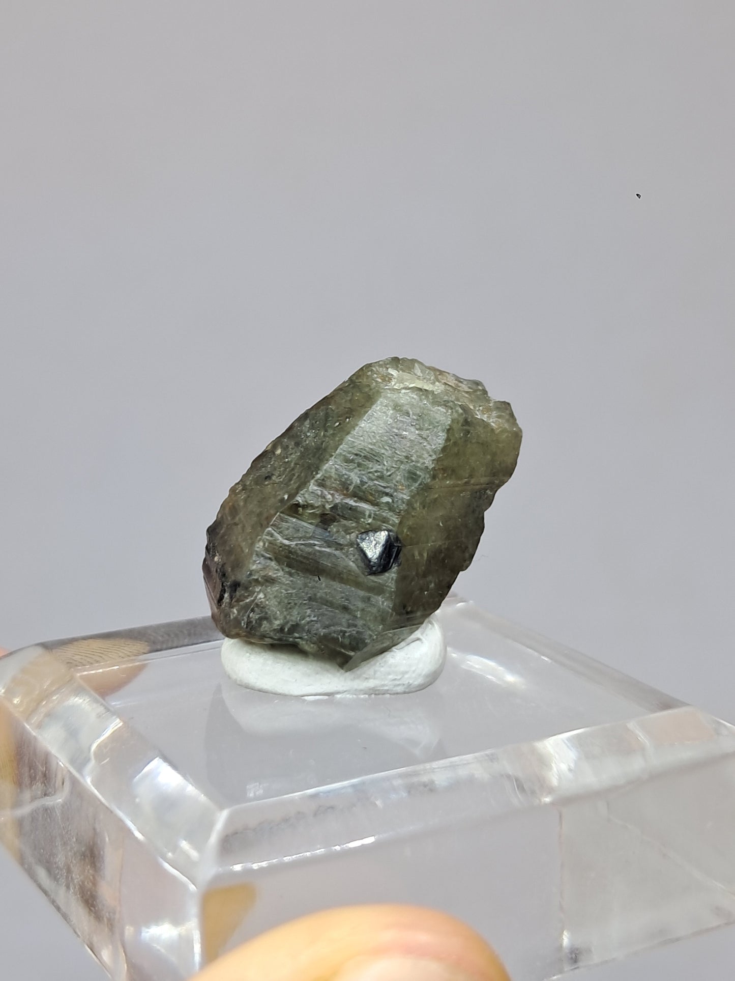 Natural Green Pink Sapphire Crystal (Karur) Rough Stone | Bicolor | Mineral Specimen #SP33