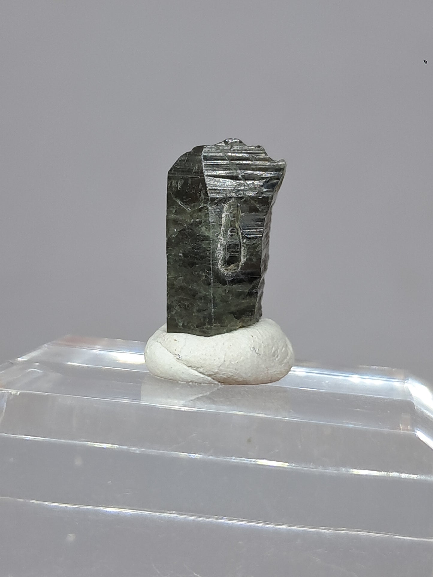 Natural Green Sapphire Crystal (Karur) Rough Stone | Mineral Specimen #SP36