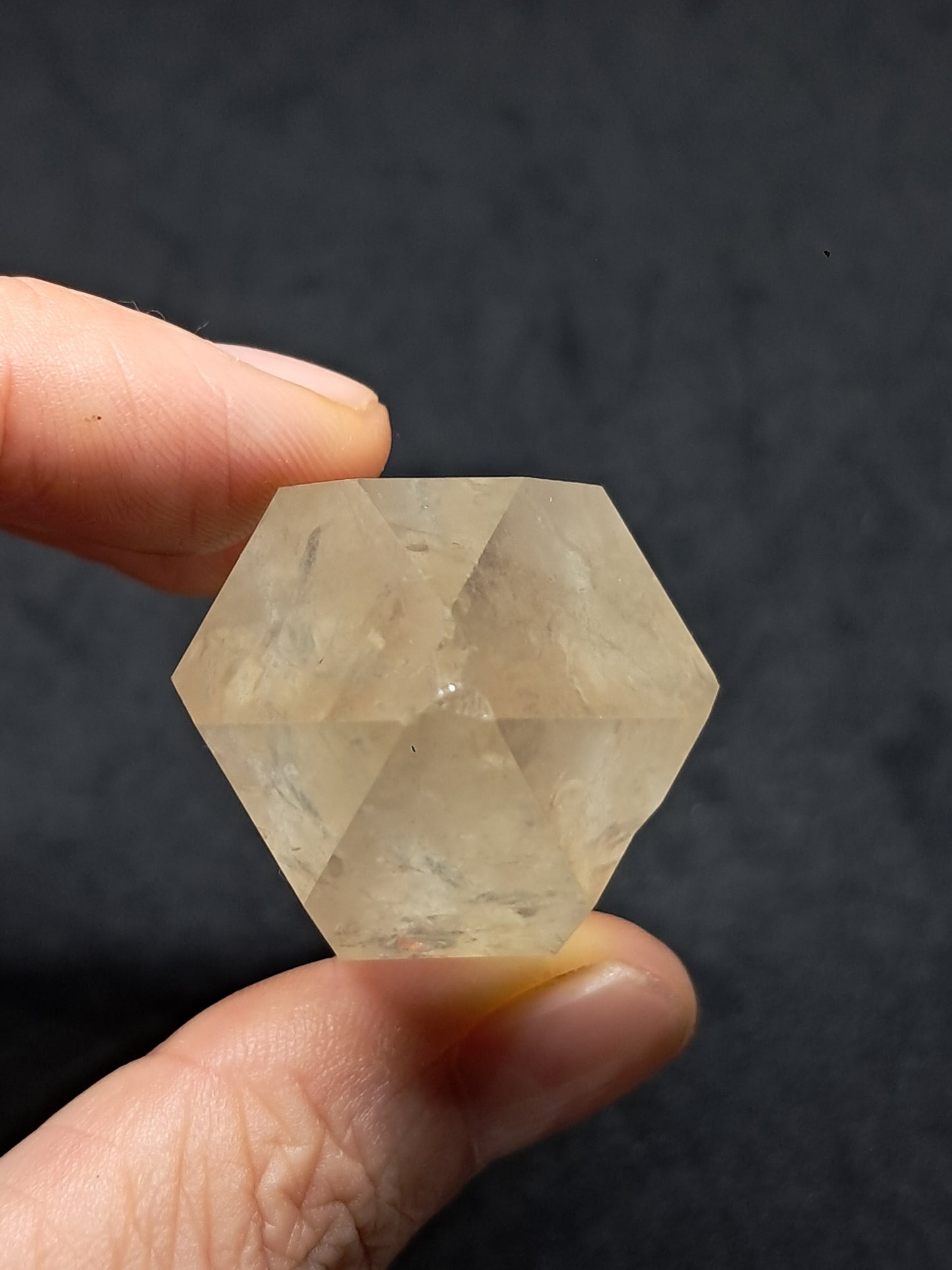 Natural Citrine "Kundalini" (Democratic Republic of Congo) Crystal Point | Mineral Specimen #CTN18