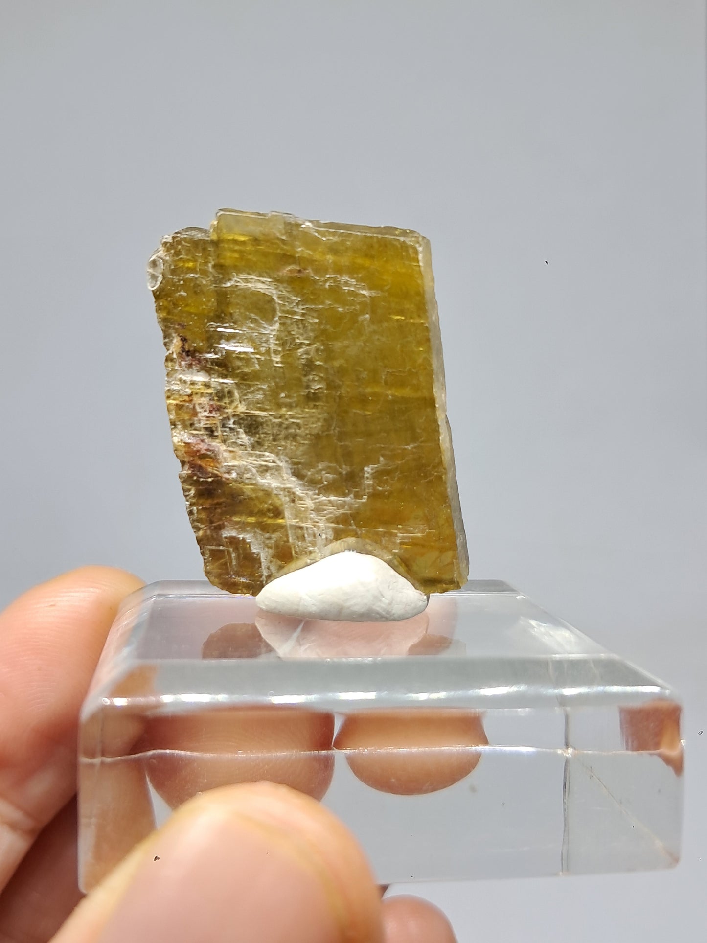 Honey Calcite (India) Rough Crystal | Natural Stone | Mineral Specimen #CA14