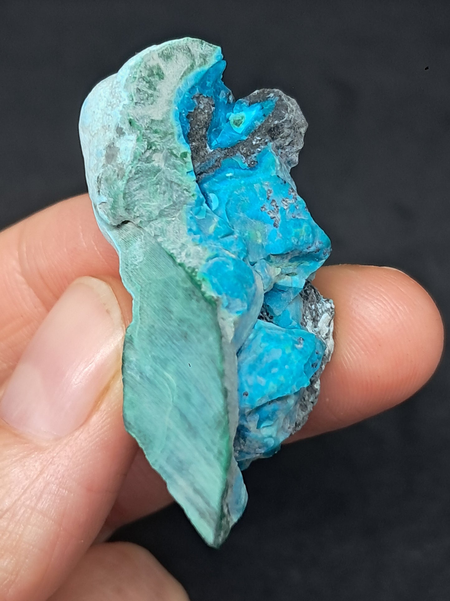 Chrysocolla Malachite (Democratic Republic of Congo) Raw Stone | Rough Crystal | Natural Mineral Specimen #CM5