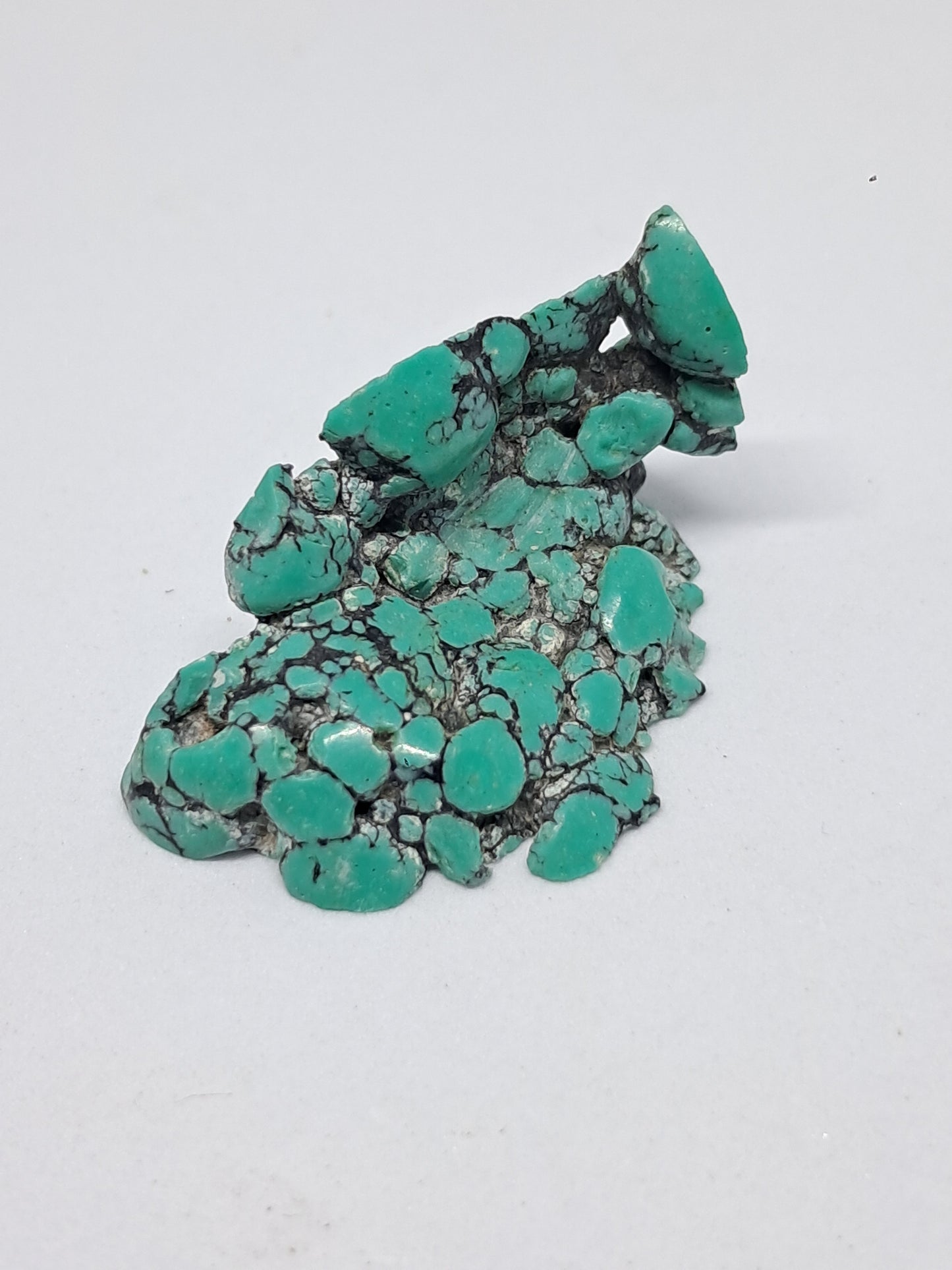 Tibetan Turquoise Stabilized Natural Stone | Mineral Specimen #TT4
