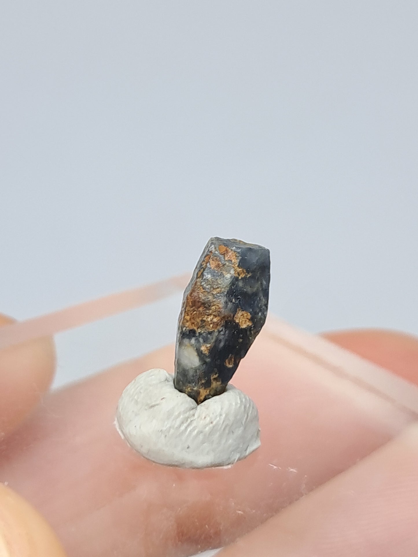Natural Blue Sapphire Hexagonal Crystal (Vietnam) #SP4