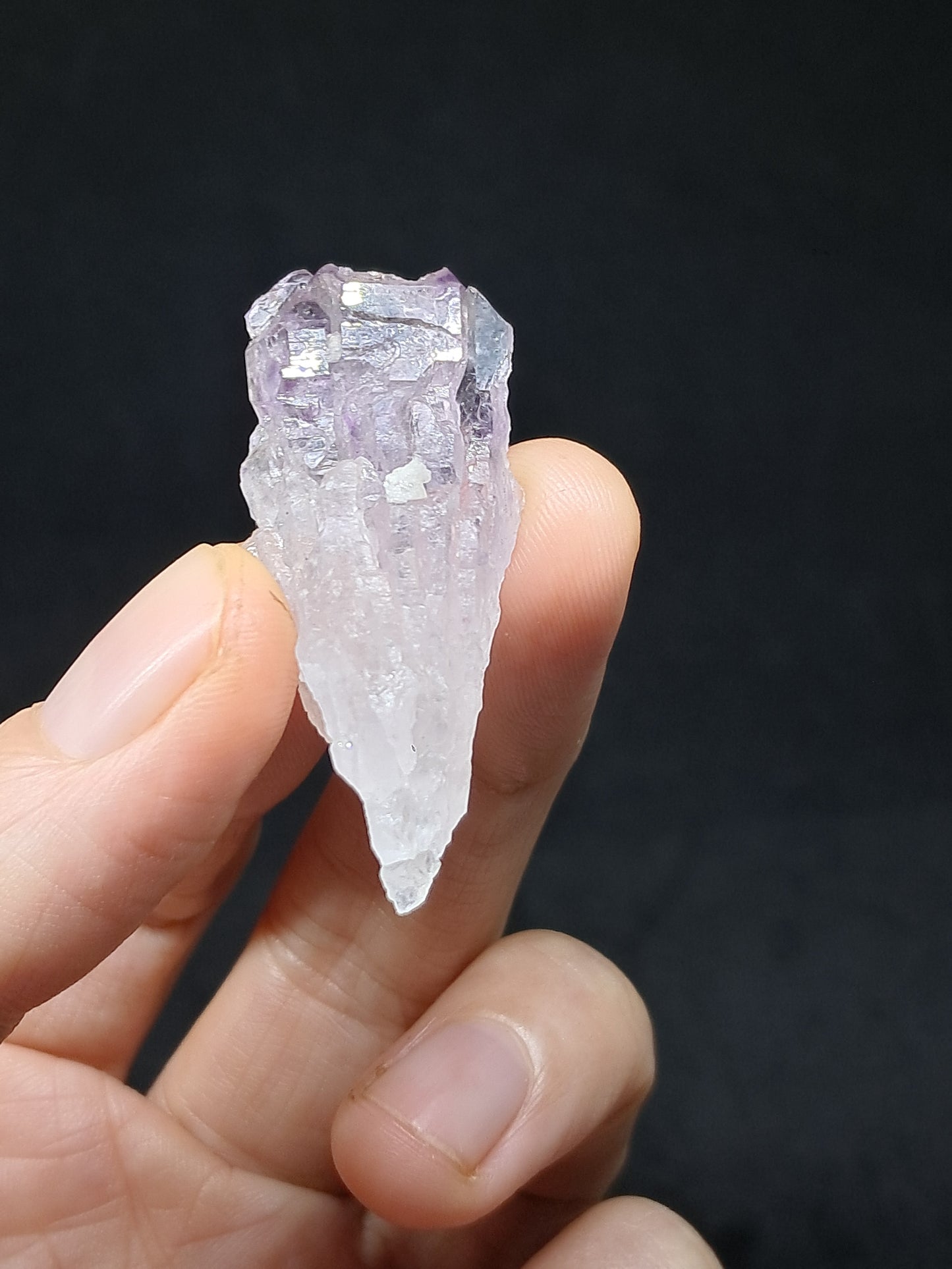 Amatista Elestial (Karur) | Cristal en bruto | Piedra Natural | Espécimen mineral #KA134