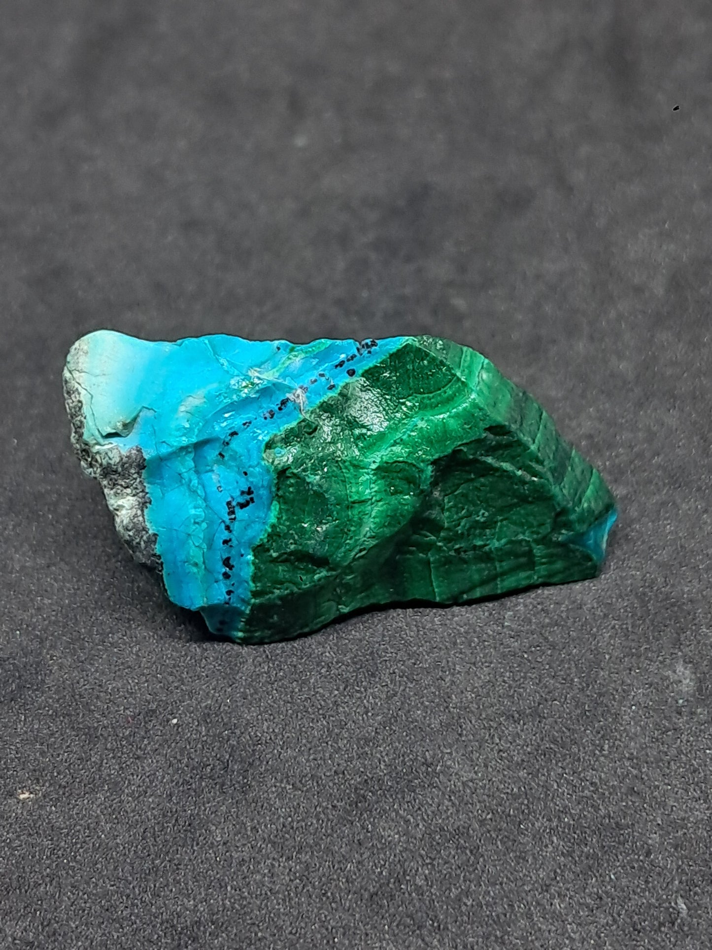 Chrysocolla Malachite (Democratic Republic of Congo) Raw Stone | Rough Crystal | Natural Mineral Specimen #CM8