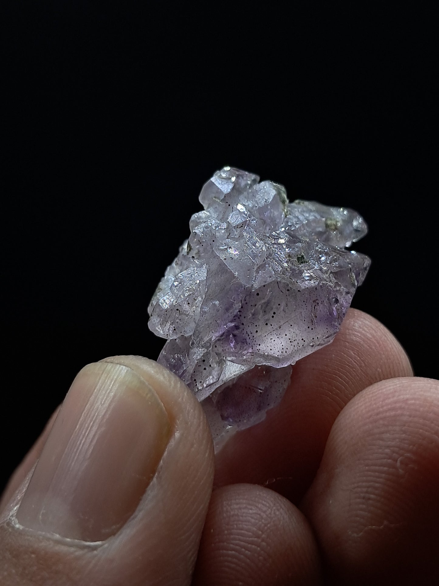 Karur Amethyst Scepter cluster (Non-precious Natural Stone) #KA58