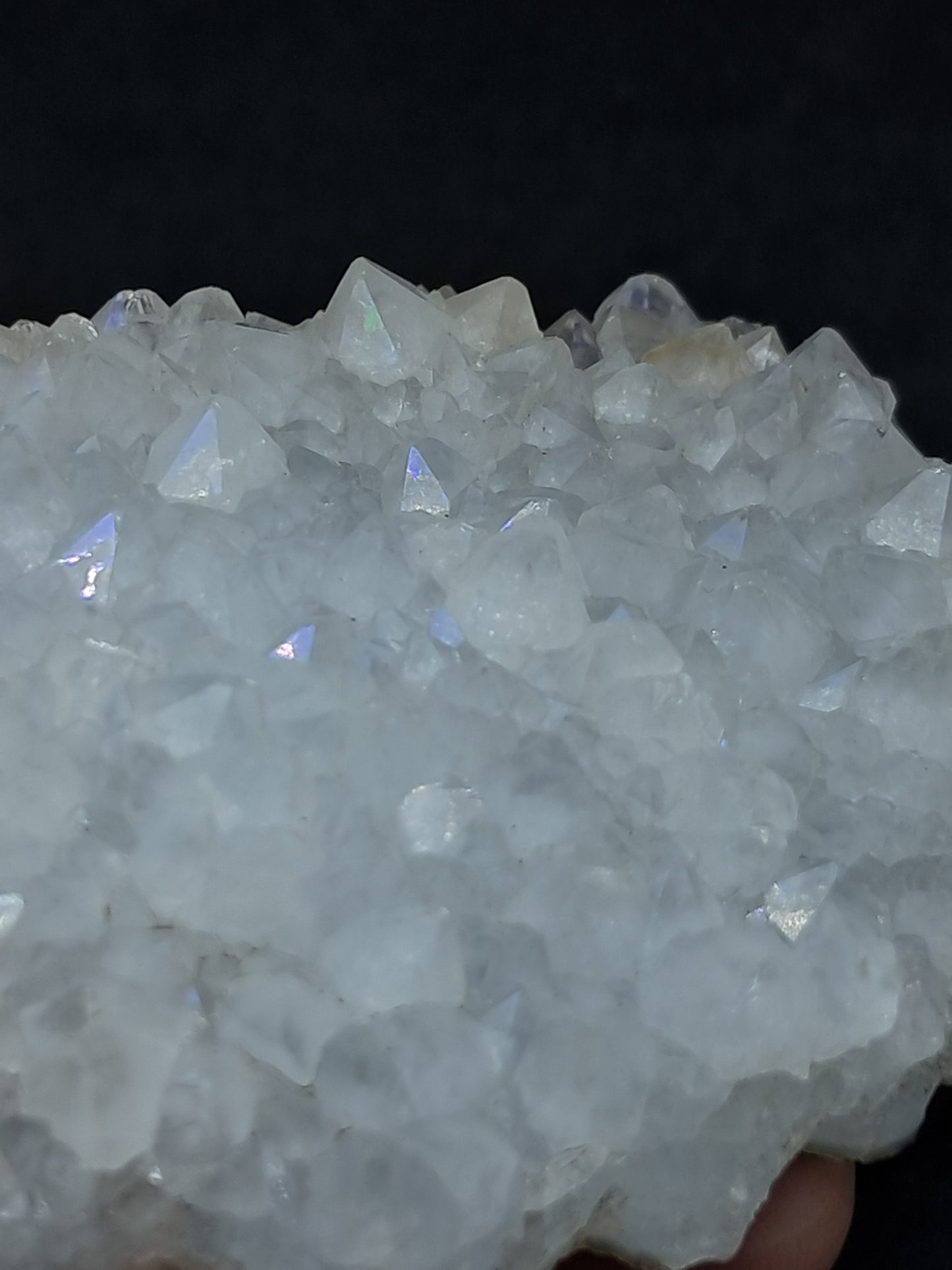 Iris Quartz (Anandalite) *high iridiscence* (Non-precious stone) #AQ14