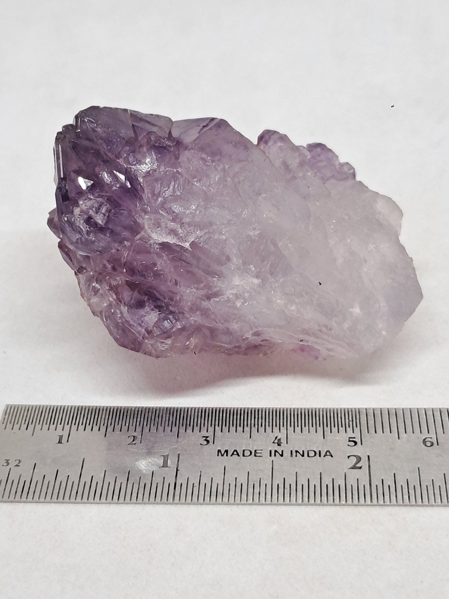 Clúster de cristal de amatista elestial (Karur) | Piedra Natural | Espécimen mineral #KA93