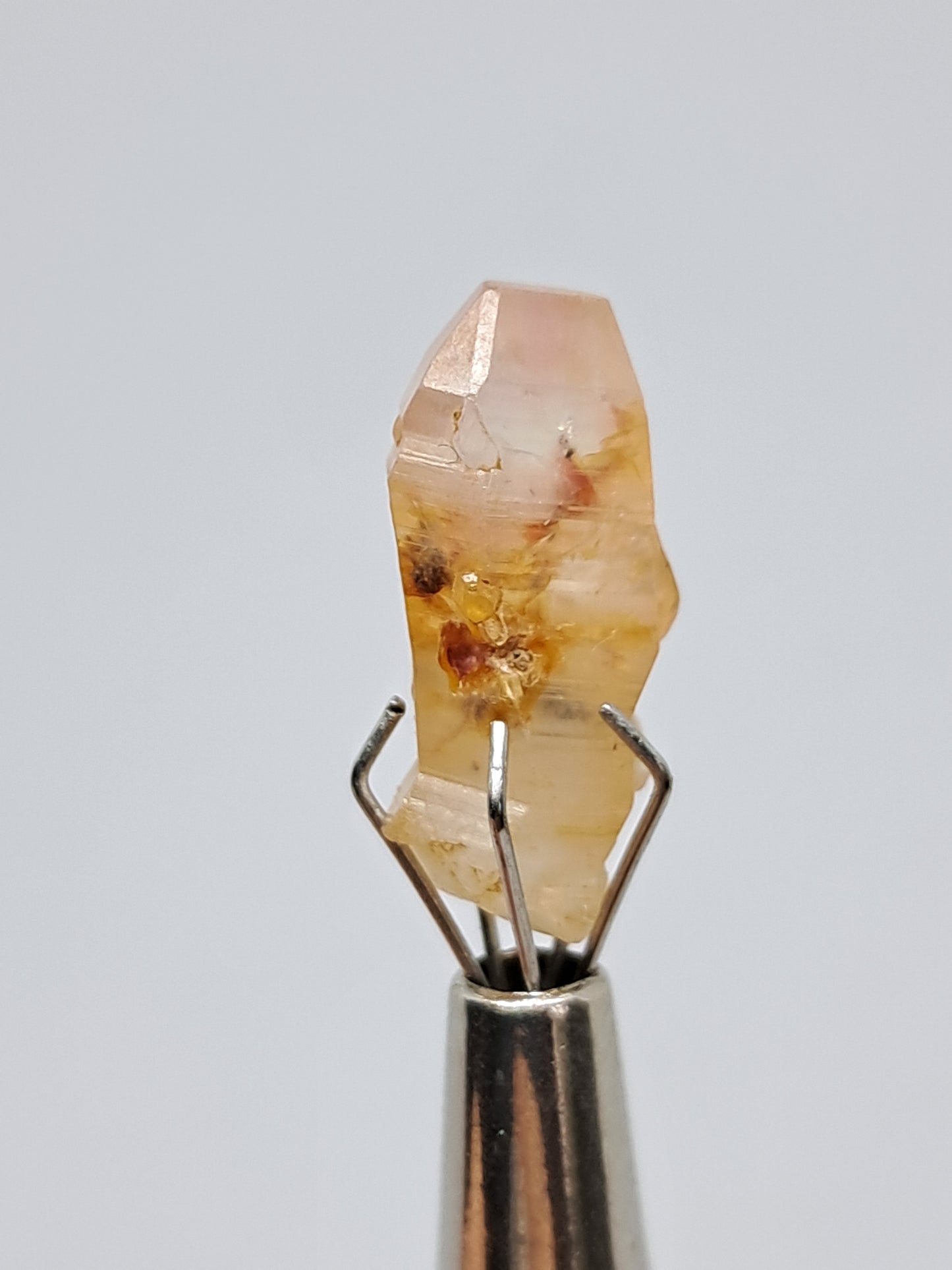 Natural White Sapphire (Sri Lanka) Raw Natural Crystal Stone | Mineral Specimen #SP5