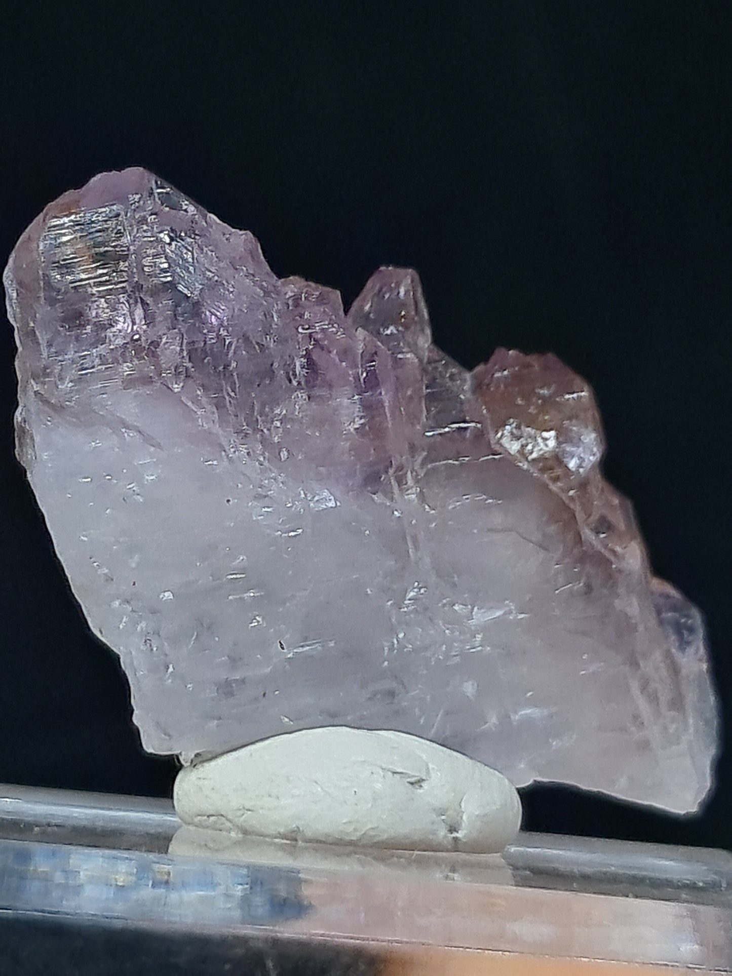 Elestial Amethyst w/ "Super Seven" inclusions (Karur) Crystal Cluster | Natural Stone | Mineral Specimen #KA88
