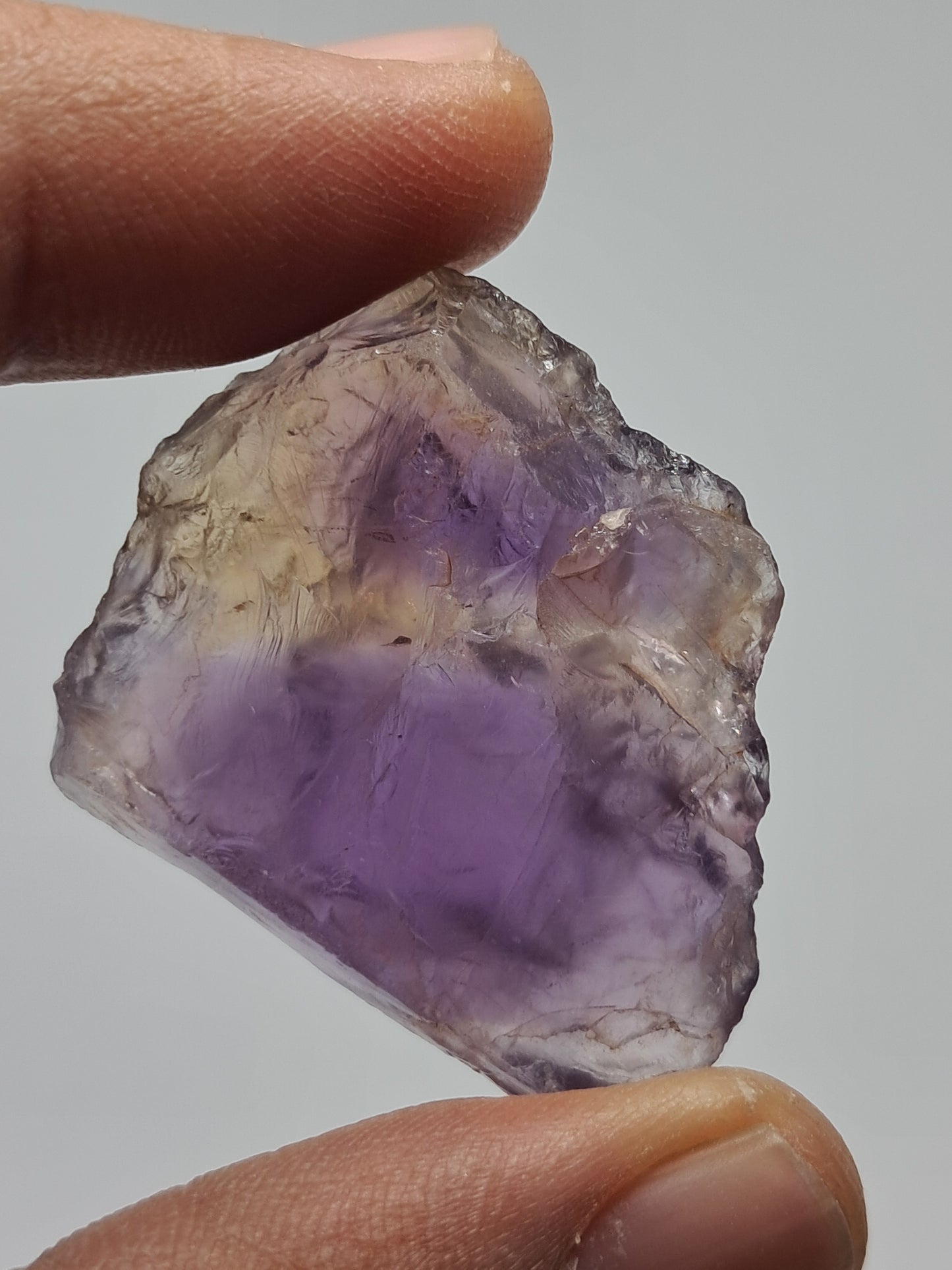 Rough Ametrine (Madagascar) Raw Stone | Mineral Specimen | Natural Stone #AMT7