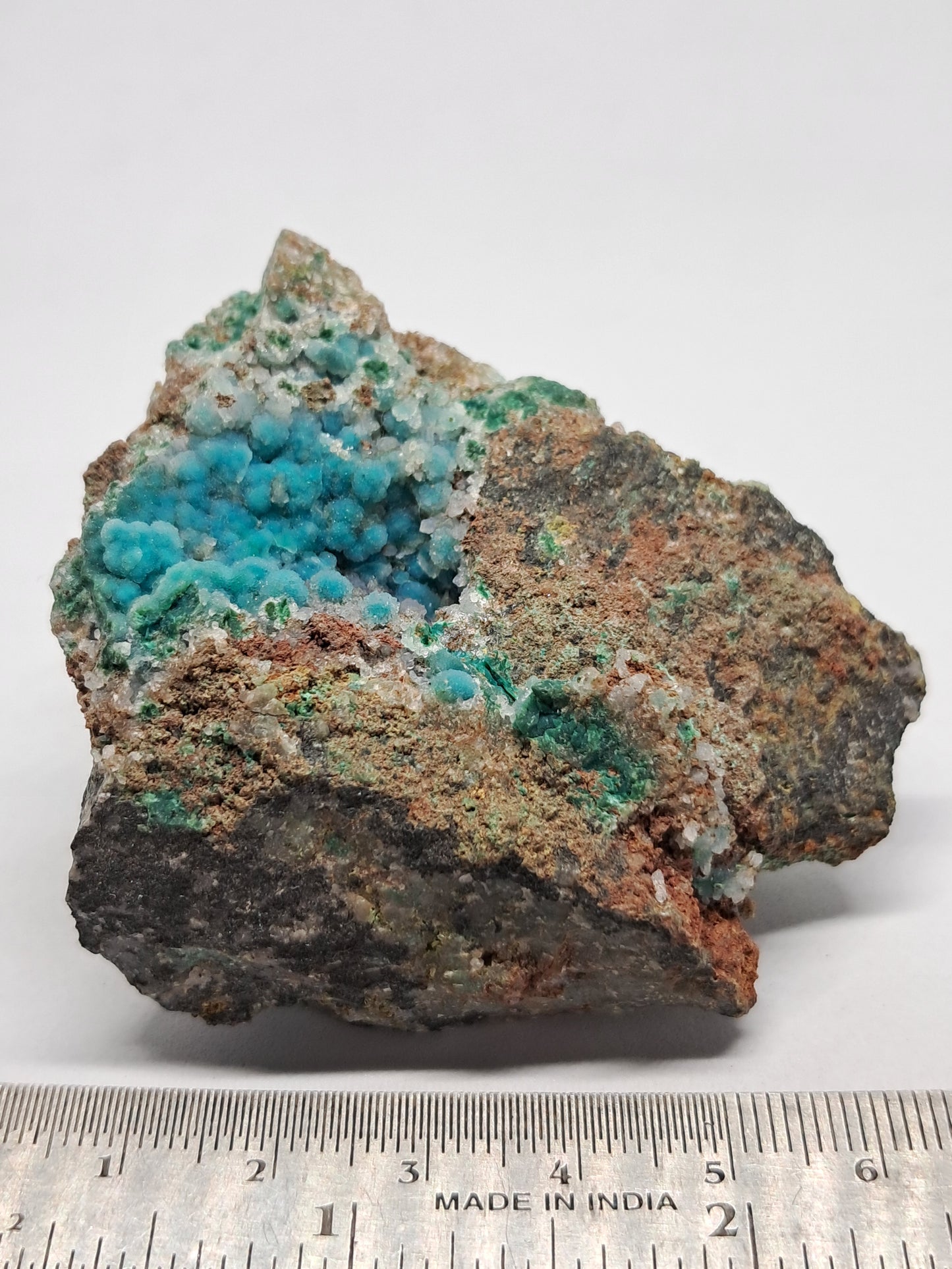 Crystallized Chrysocolla (Non-precious mineral) #CC3