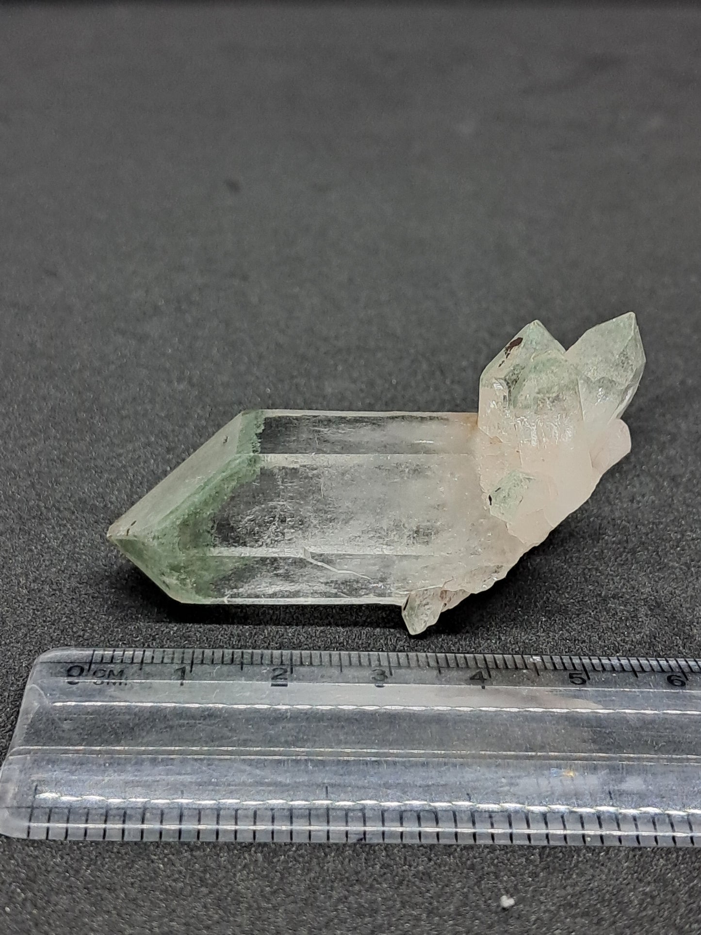 Phantom Quartz with Chlorite inclusion (Non-precious Natural Stone) #CH35