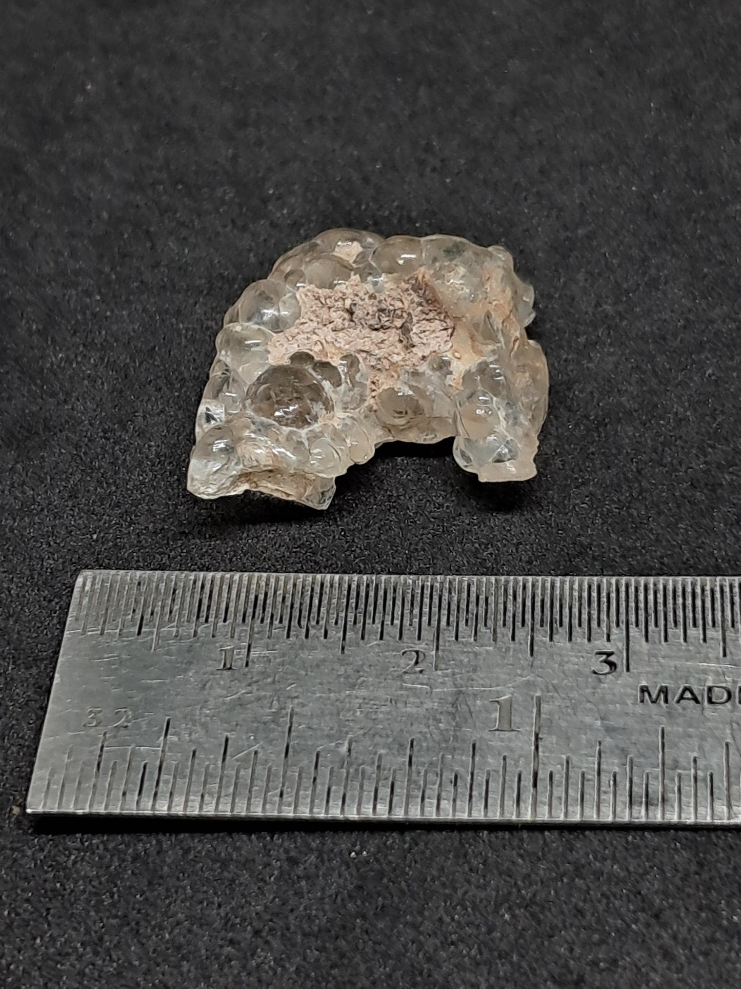 Ópalo hialita (México) Piedra de cristal en bruto | Ejemplar mineral n.° OH8