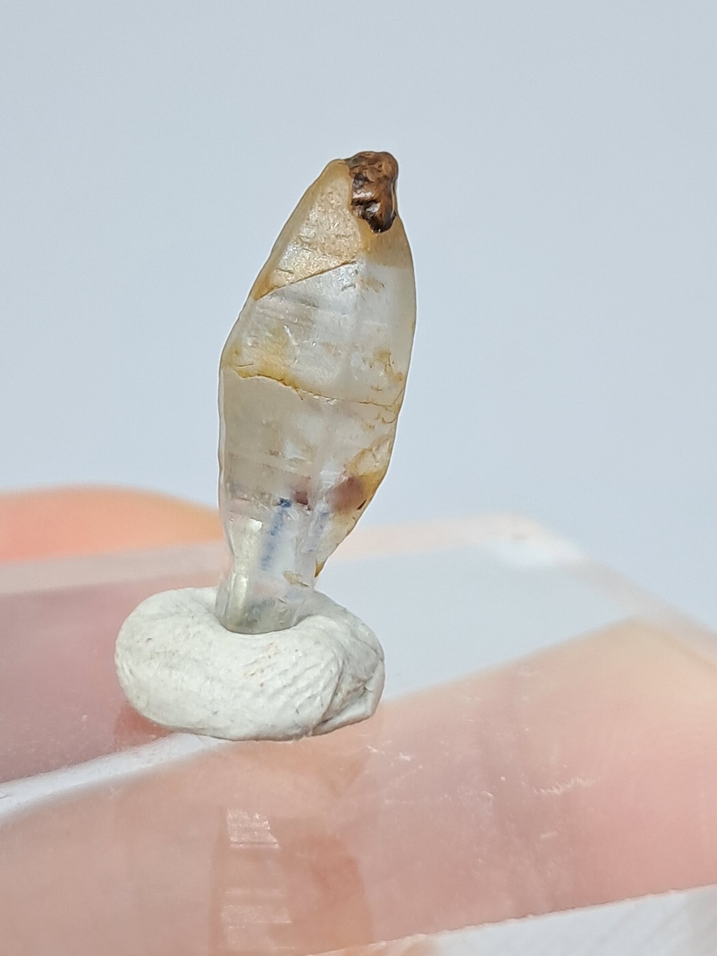 Natural White Sapphire crystal #SP2