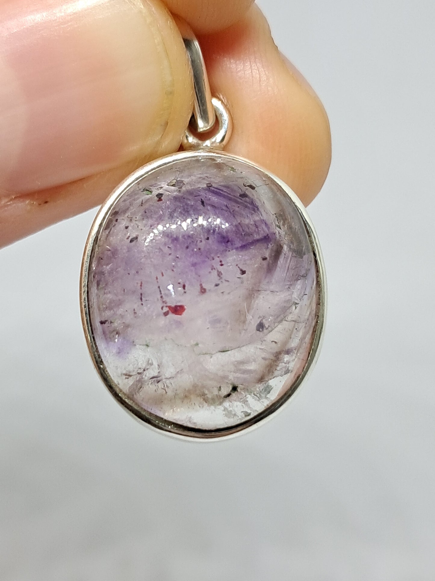 Amethyst Super Seven Silver Pendant | Jewelry | Necklace