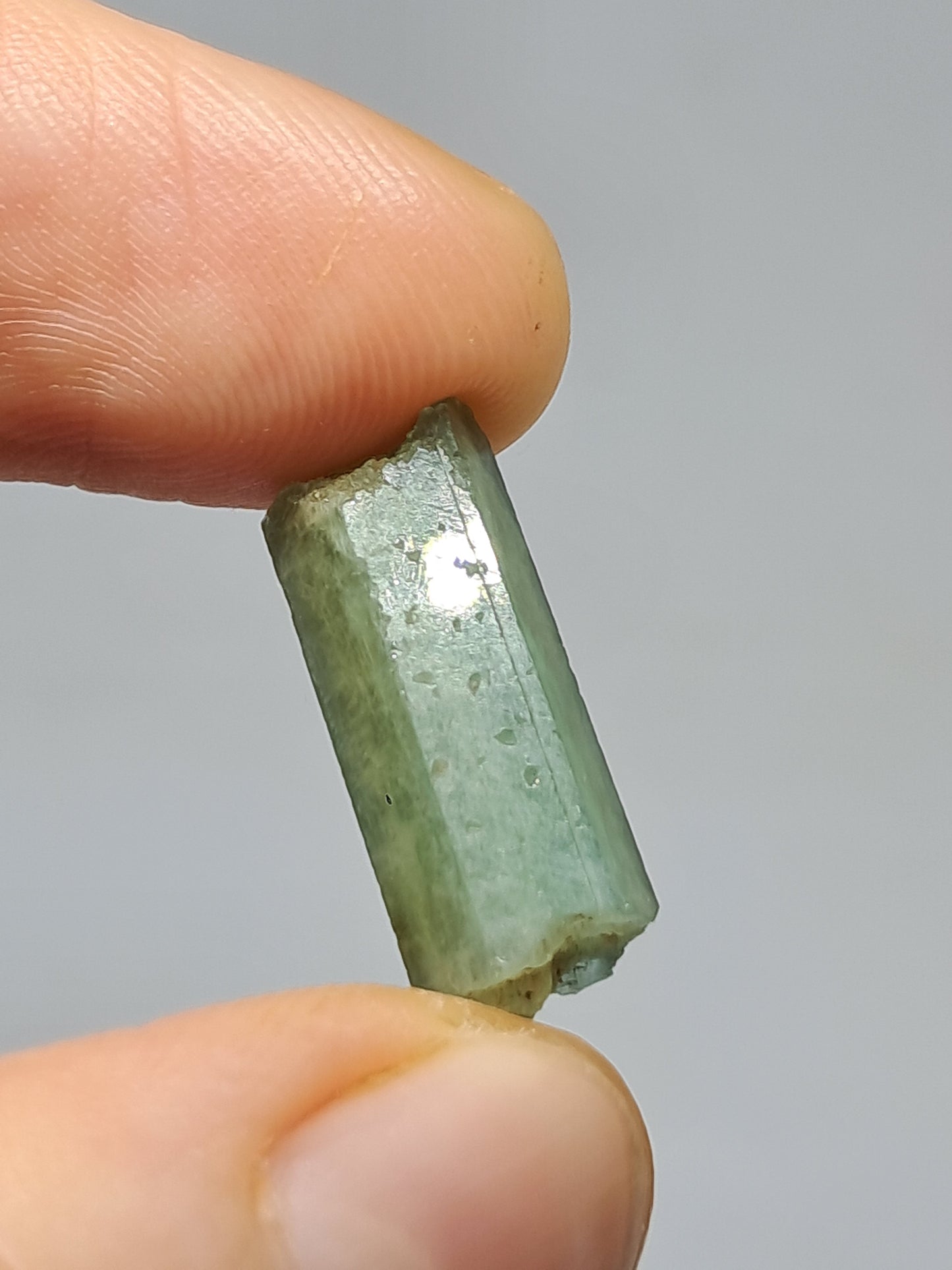 Aguamarina *Alta calidad* Cristal (Piedra natural no preciosa) #AQM19