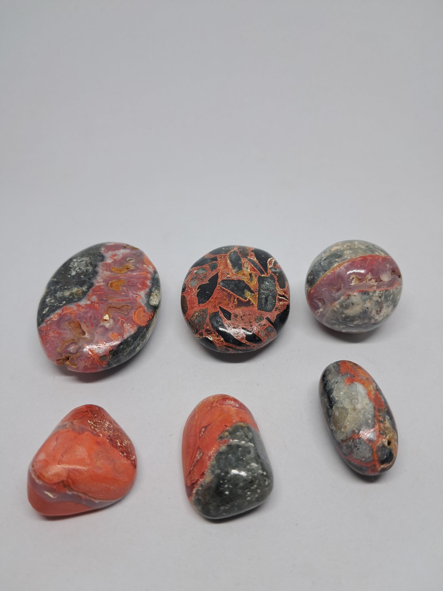 Red Bumblebee Jasper (Non-precious natural stone) #BJ1