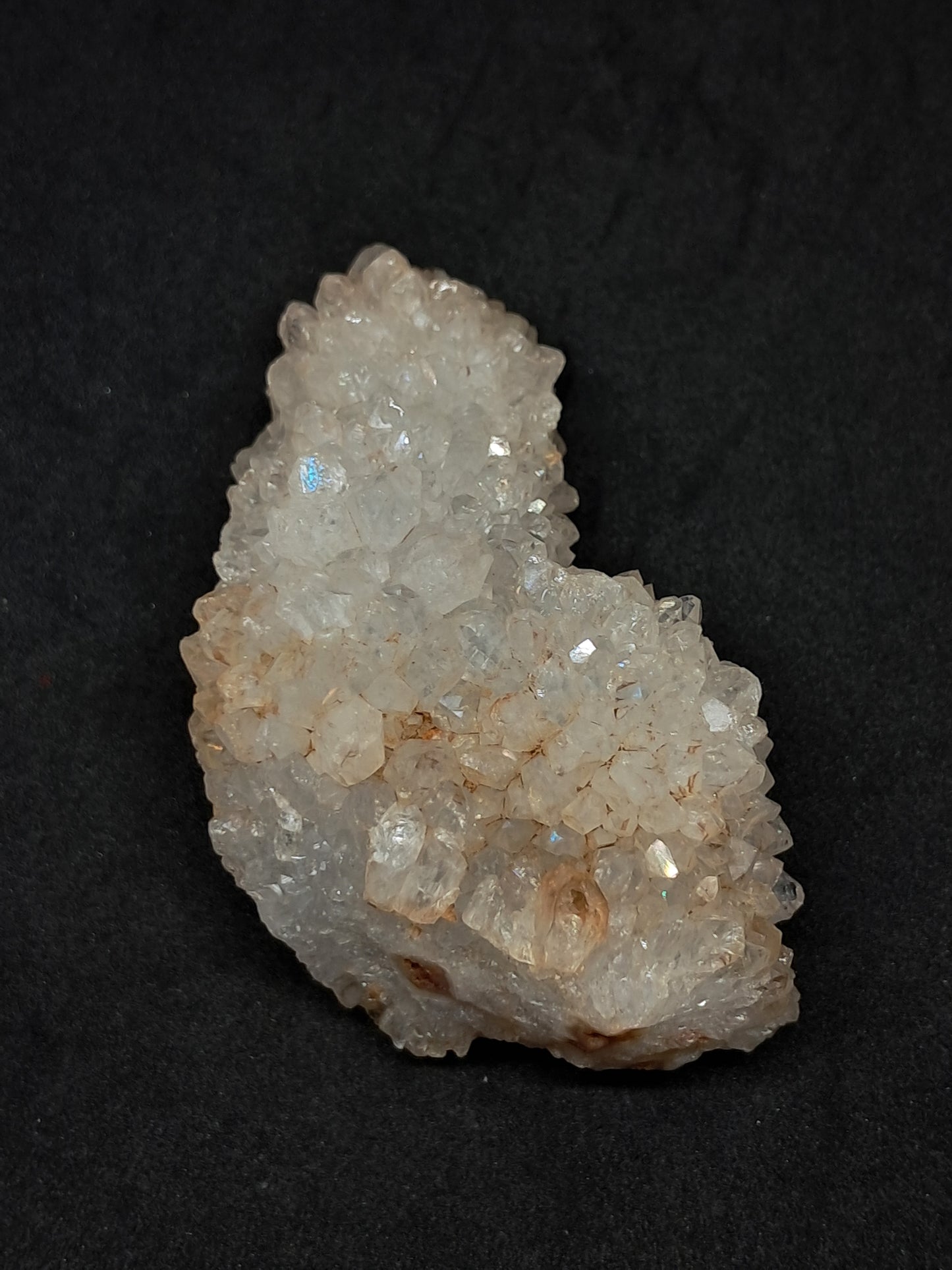 Cuarzo iris (Aurangabad) | Anandalita | Estalactita | Cristal natural n.° AQ6