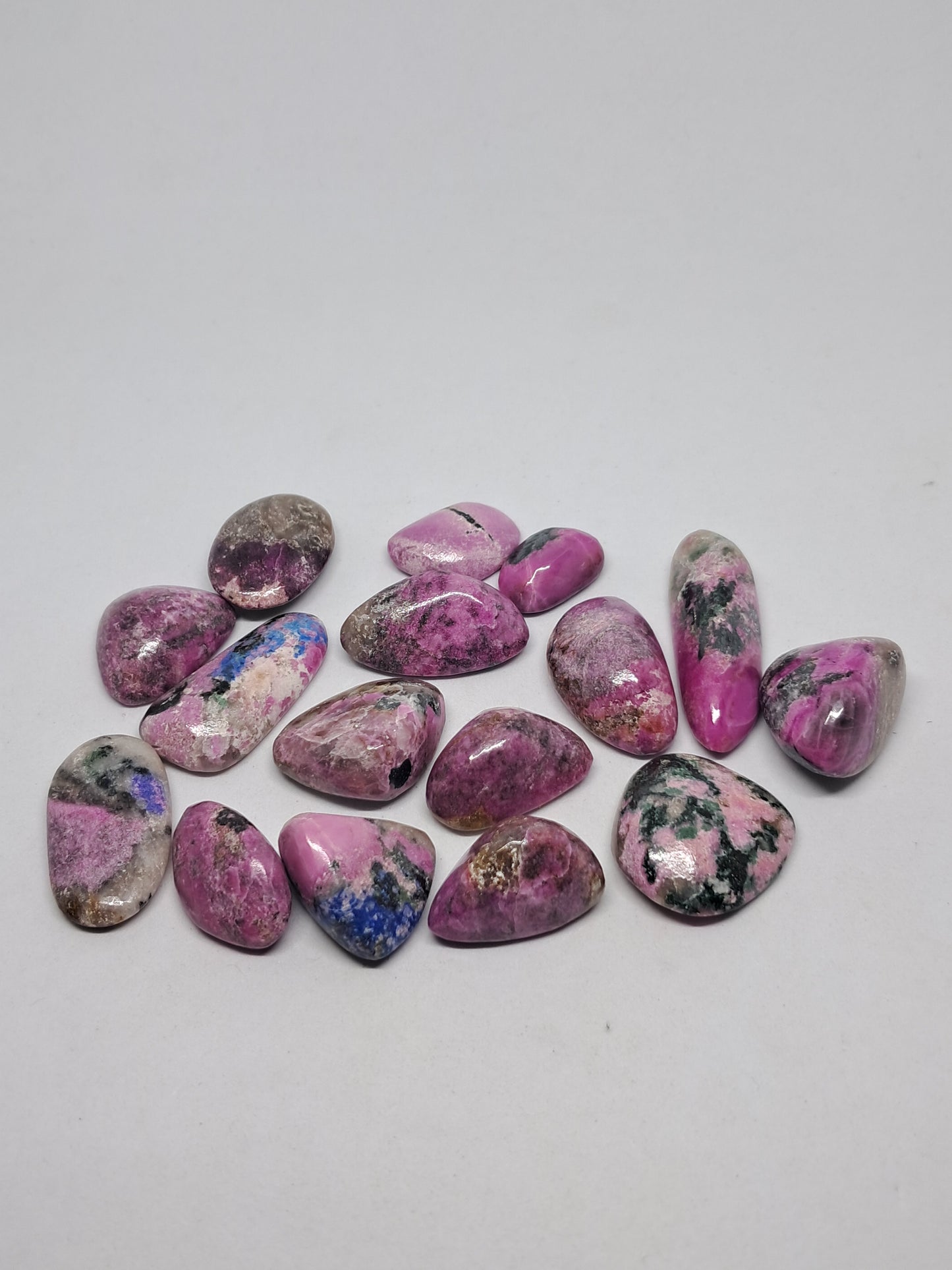 Cobaltoan Calcite Tumbled Stone | Free Form Polished Crystals #CO1