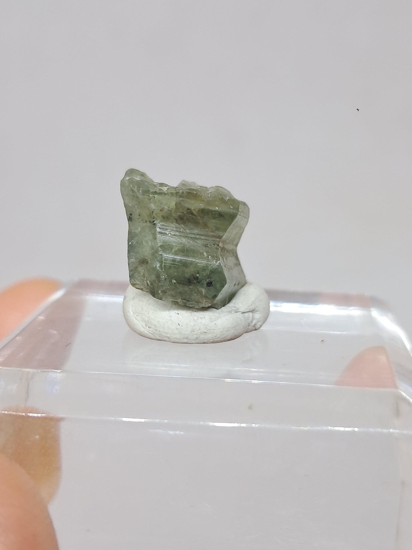 Natural Greenish-Blue *Teal* Sapphire Crystal (Karur) Rough Stone | Mineral Specimen #SP35