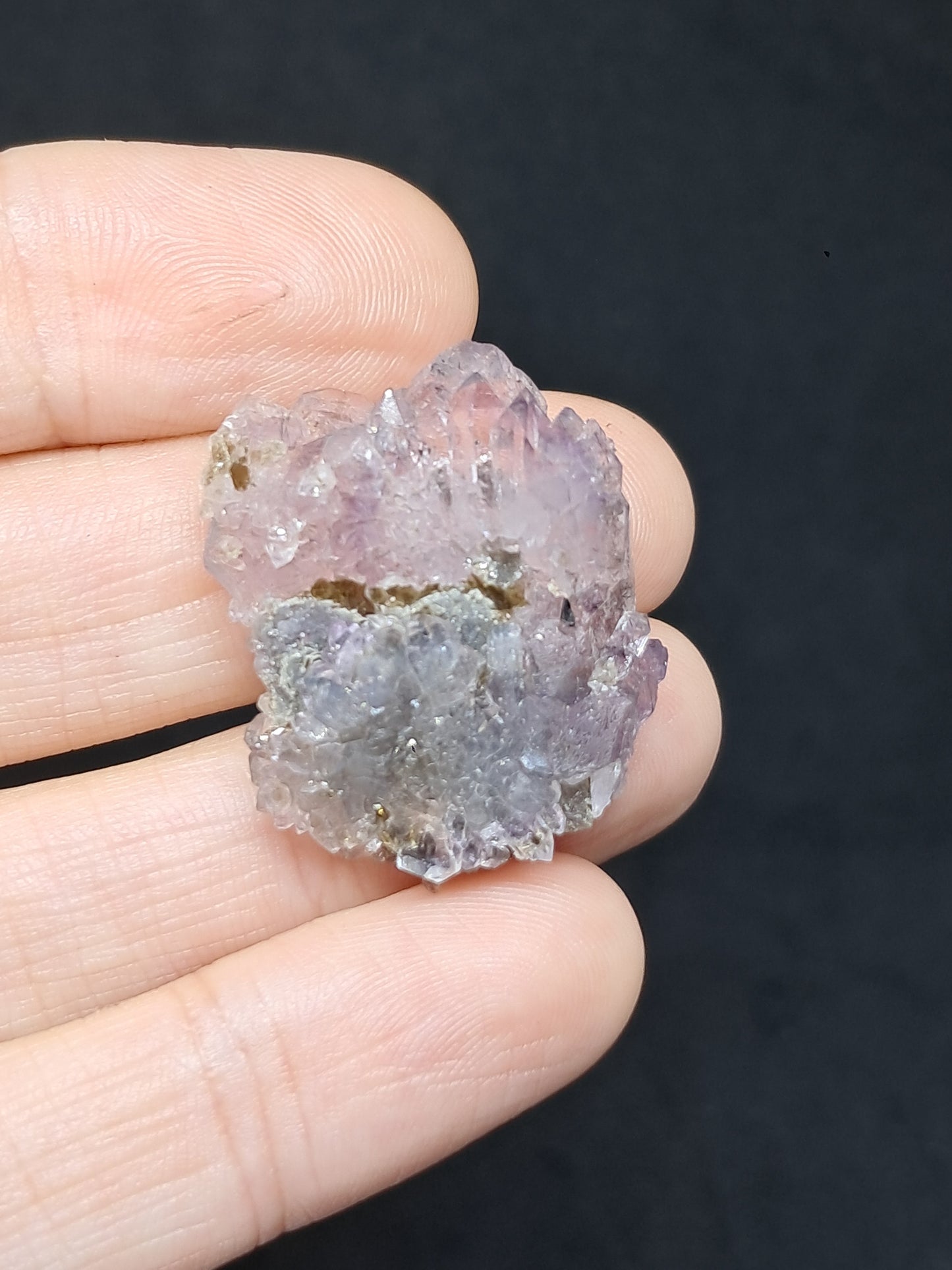Amatista Elestial (Karur) | Cristal en bruto | Piedra Natural | Espécimen mineral #KA113