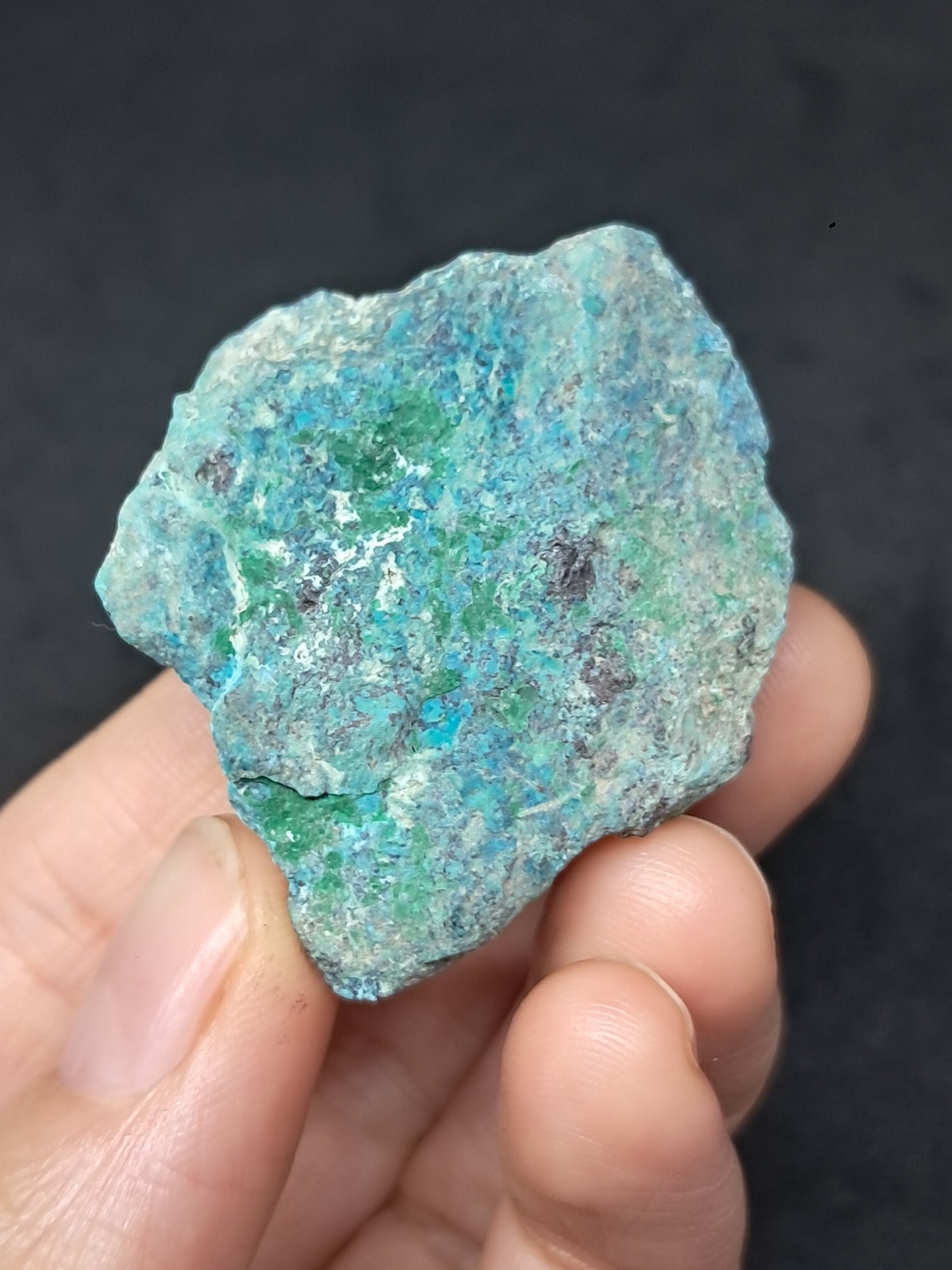 Chrysocolla Malachite Raw (Democratic Republic of Congo) | Rough Stone #CM4