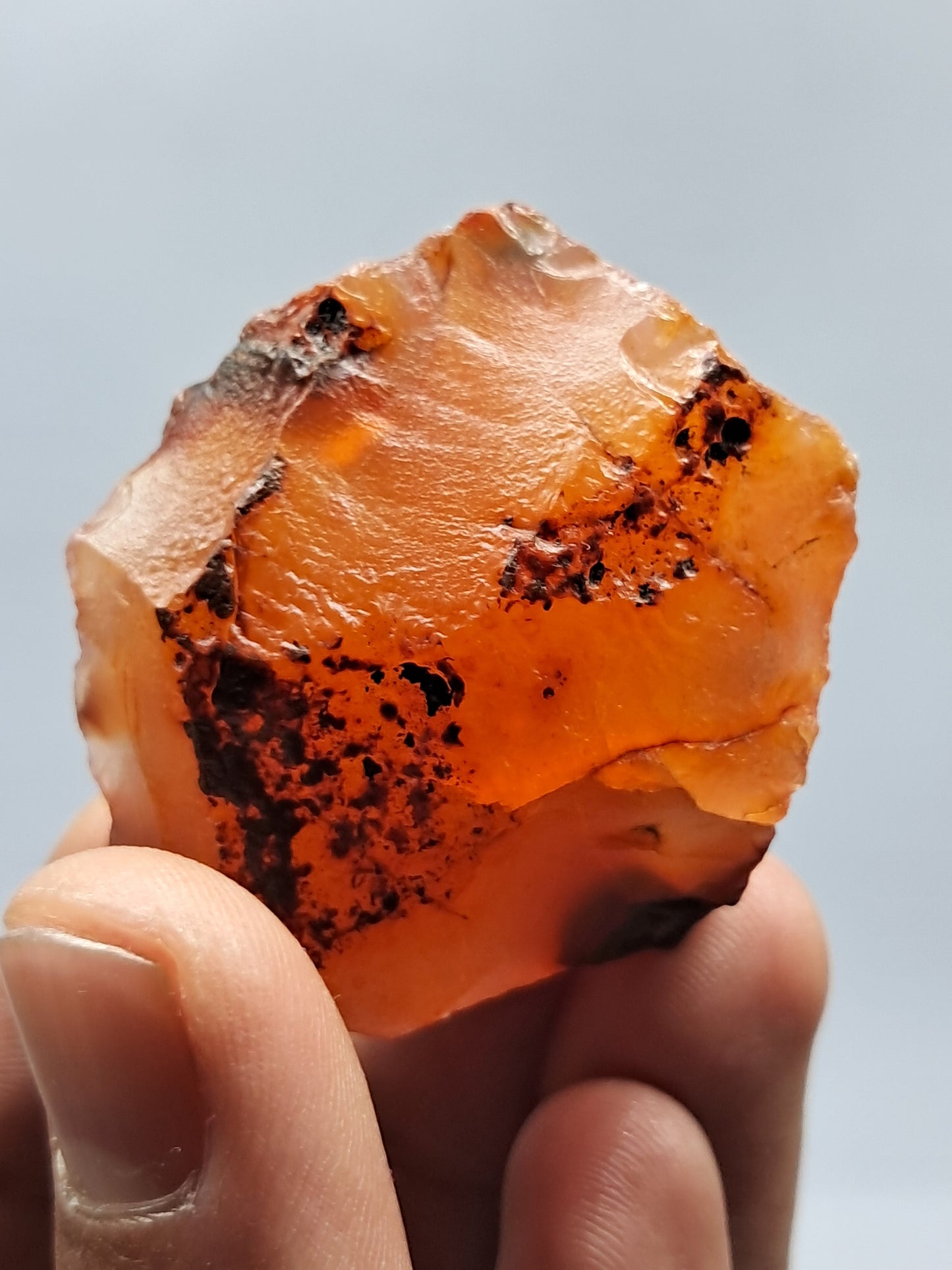 Rough Carnelian (India) Raw Stone | Natural Crystal | Mineral Specimen #CRN3