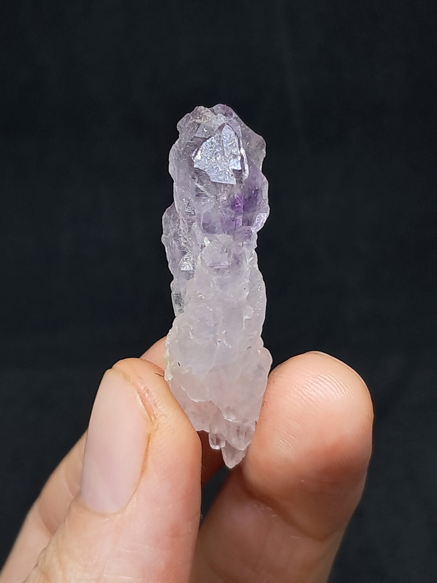 Amatista Elestial (Karur) | Cristal en bruto | Piedra Natural | Espécimen mineral #KA134