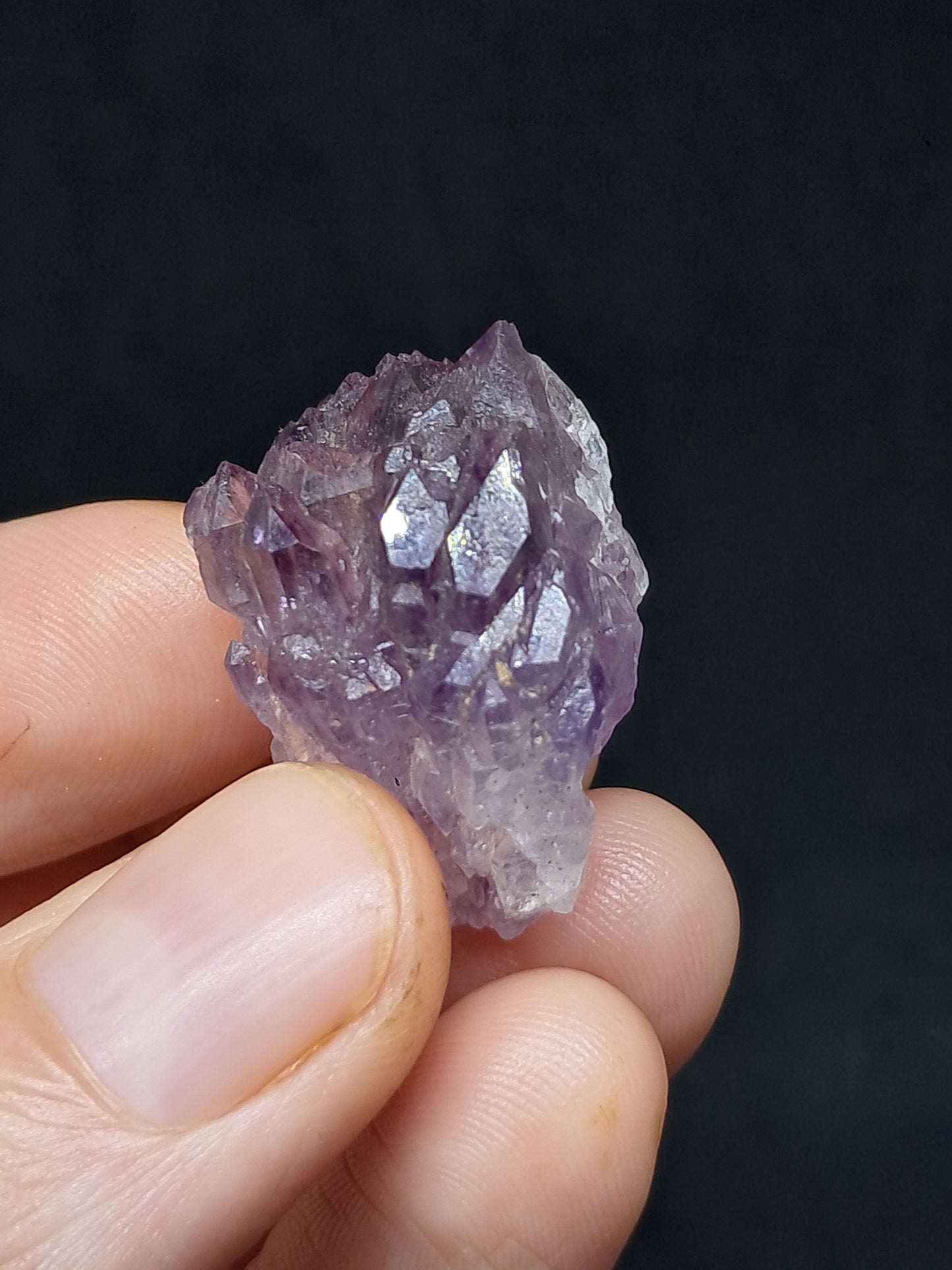 Elestial Amethyst (Karur) | Rough Crystal | Natural Stone | Mineral Specimen #KA132