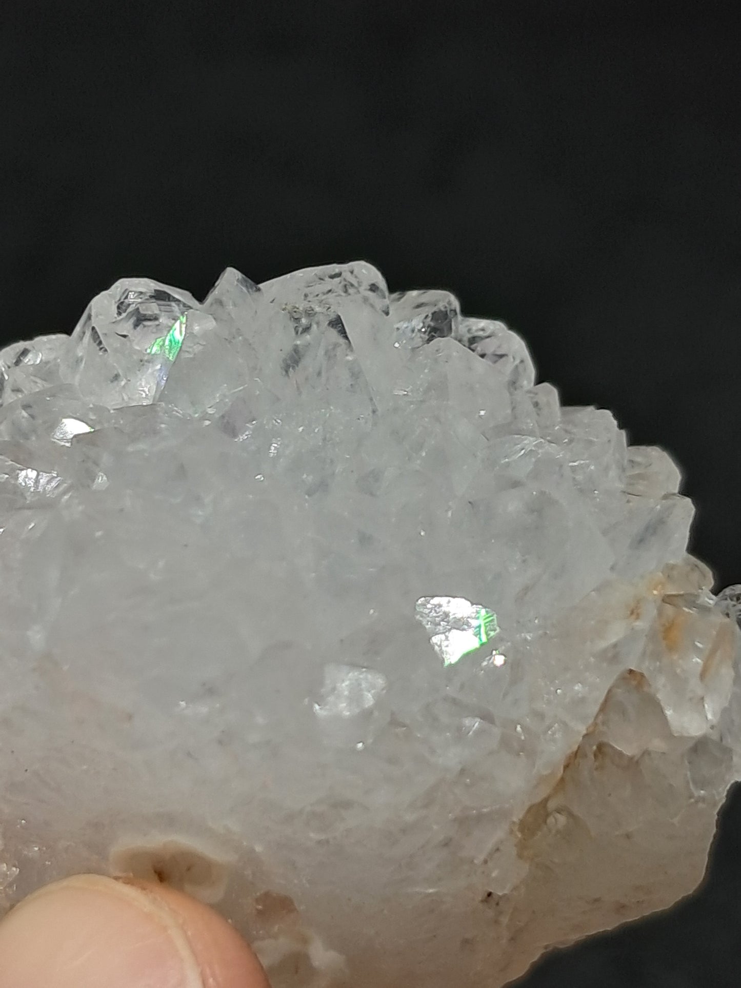 Iris Quartz Stalactite (Anandalite) (Non-precious stone) #AQ27