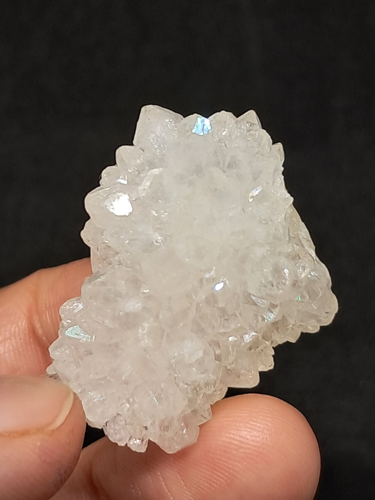 Iris Quartz Stalactite (Anandalite) (Non-precious stone) #AQ24