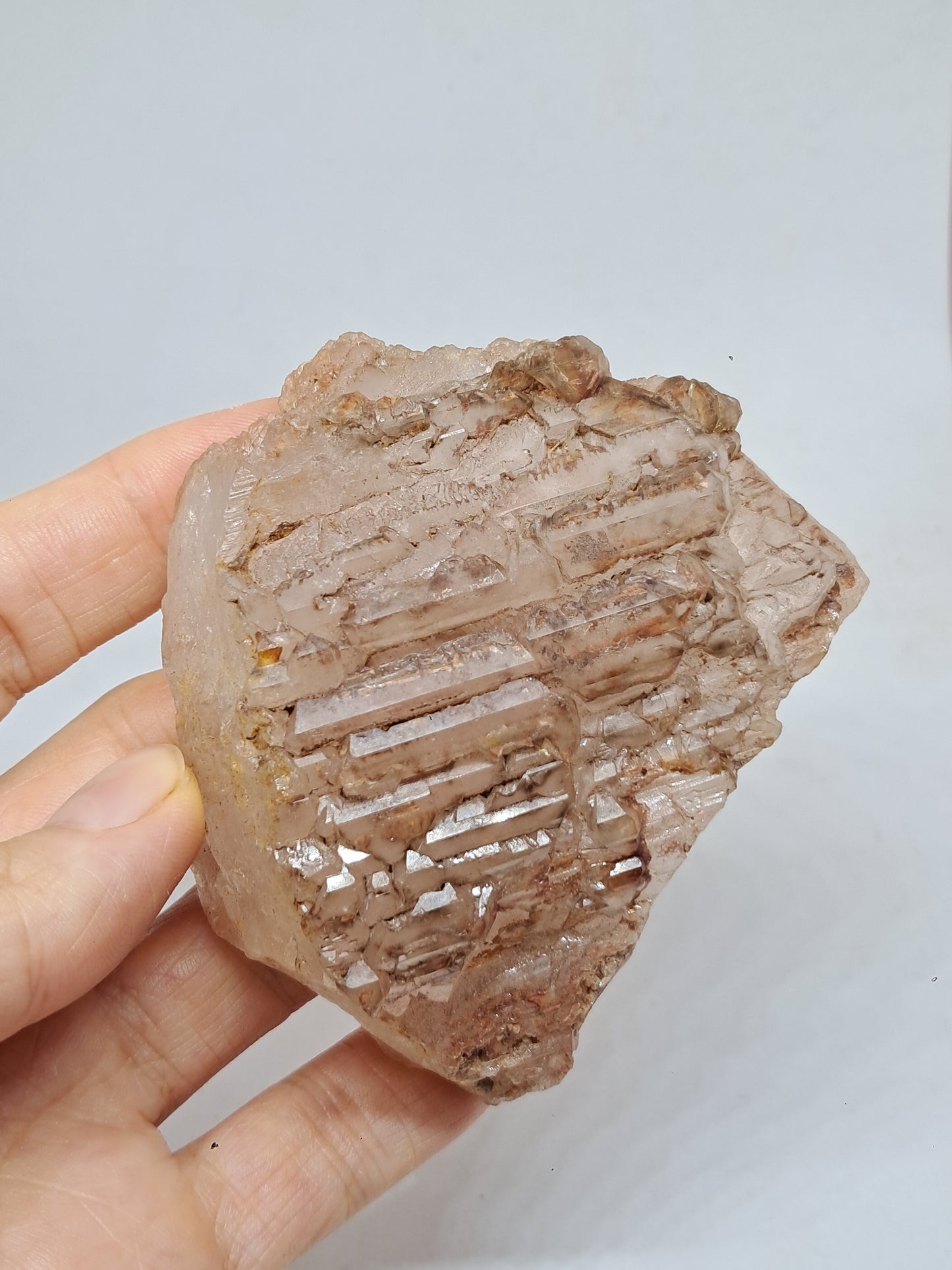 Elestial Smokey Quartz (Karur) Raw Natural Crystal Stone | Mineral Specimen #EQ11