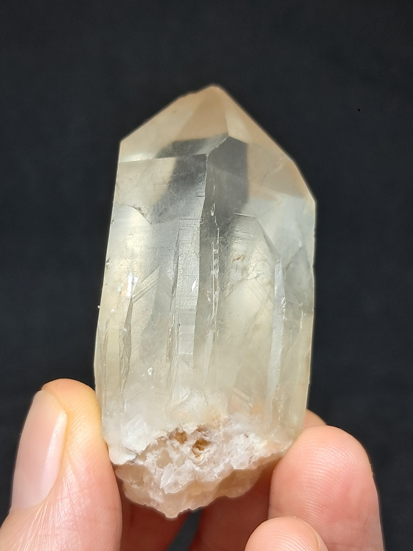 Natural Citrine "Kundalini" (Democratic Republic of Congo) Crystal Point | Mineral Specimen #CTN18
