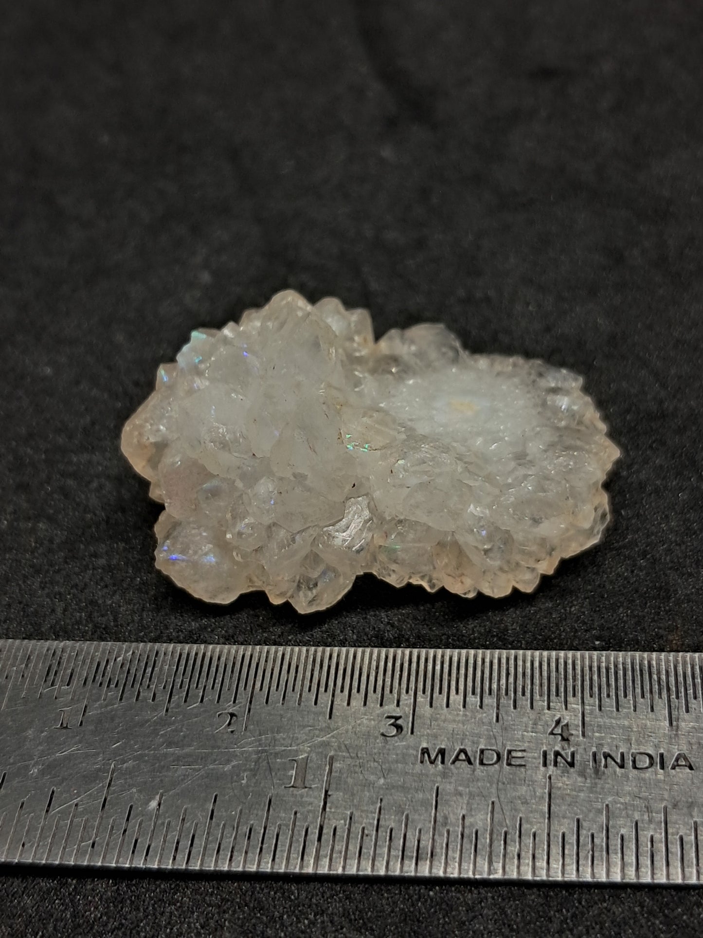 Iris Quartz Stalactite (Anandalite) *high iridiscence* (Non-precious stone) #AQ21