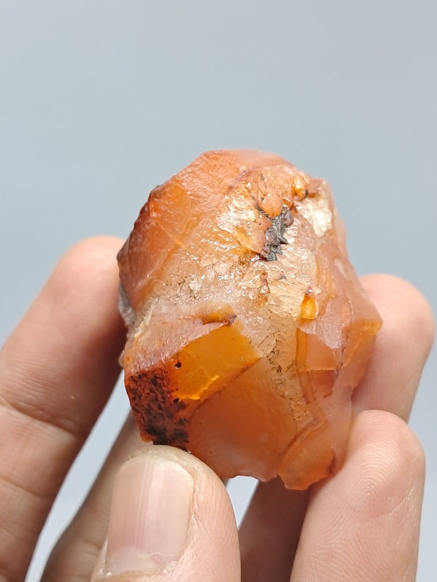 Rough Carnelian (India) Raw Stone | Natural Crystal | Mineral Specimen #CRN8