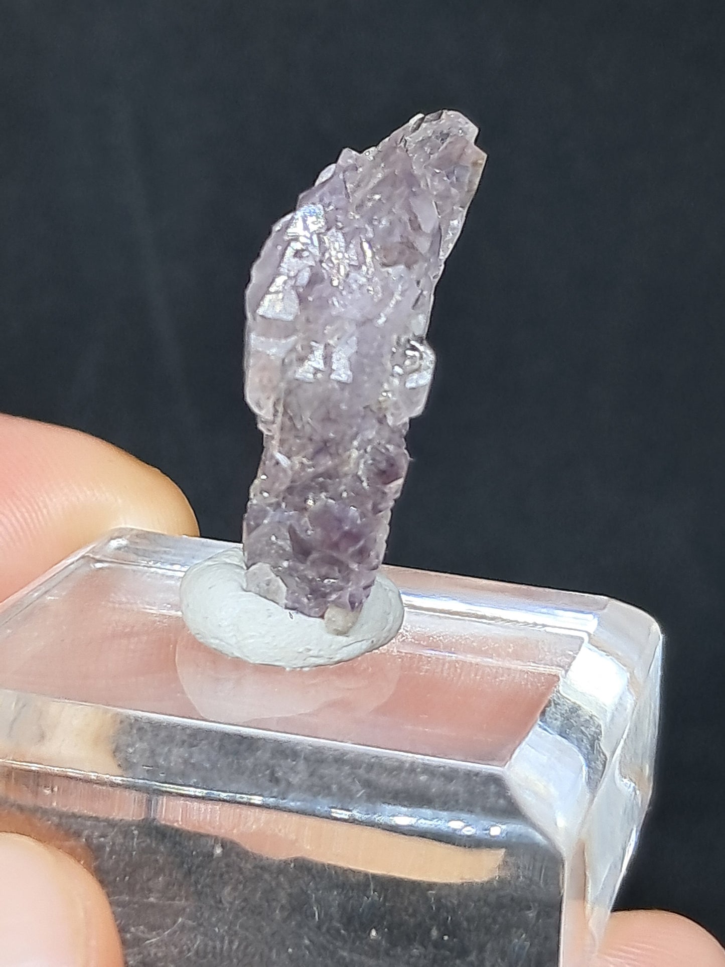 Amatista Elestial (Karur) | Cristal en bruto | Piedra Natural | Espécimen mineral #KA113